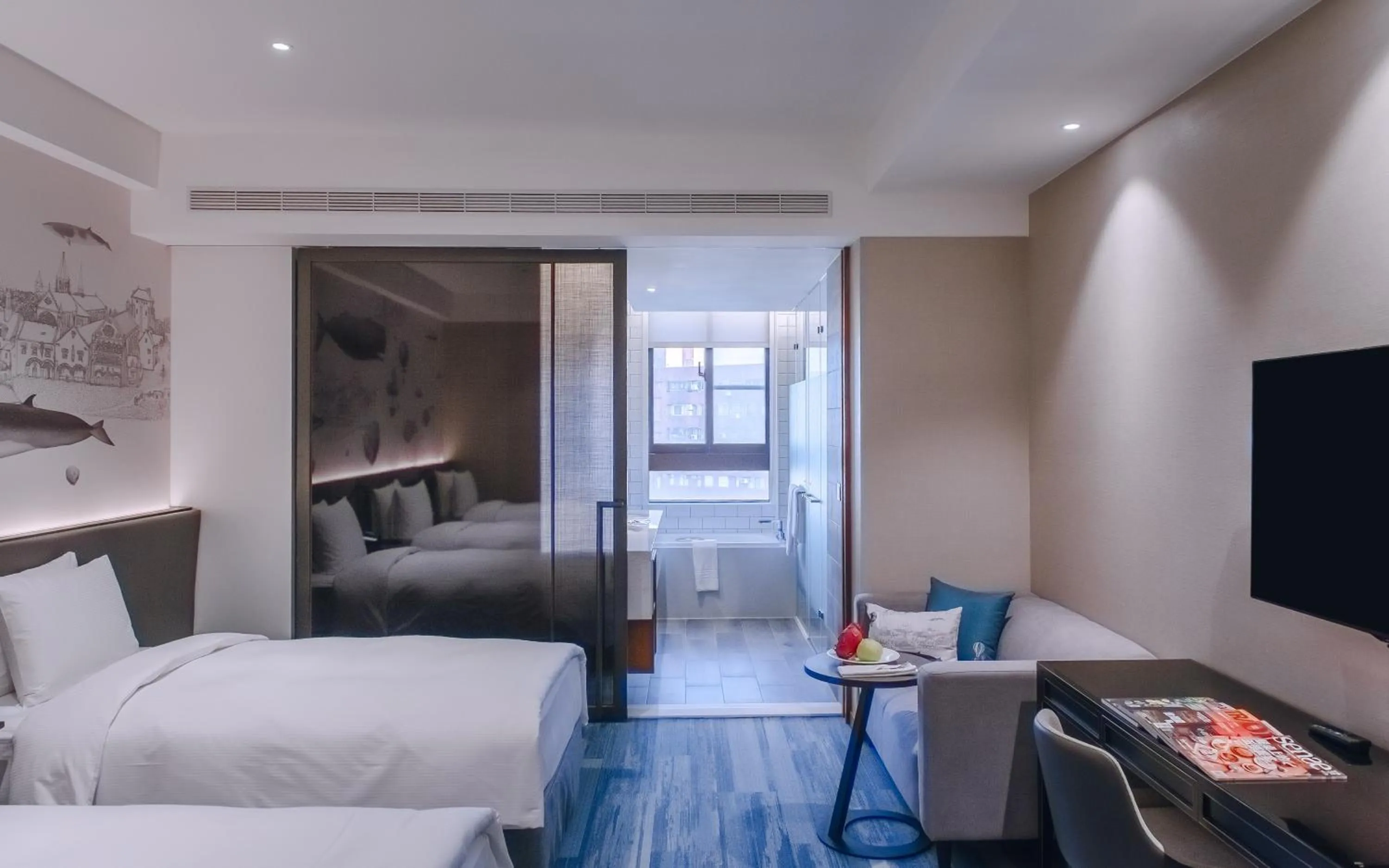 TV and multimedia, Bed in Just Palace Hotel