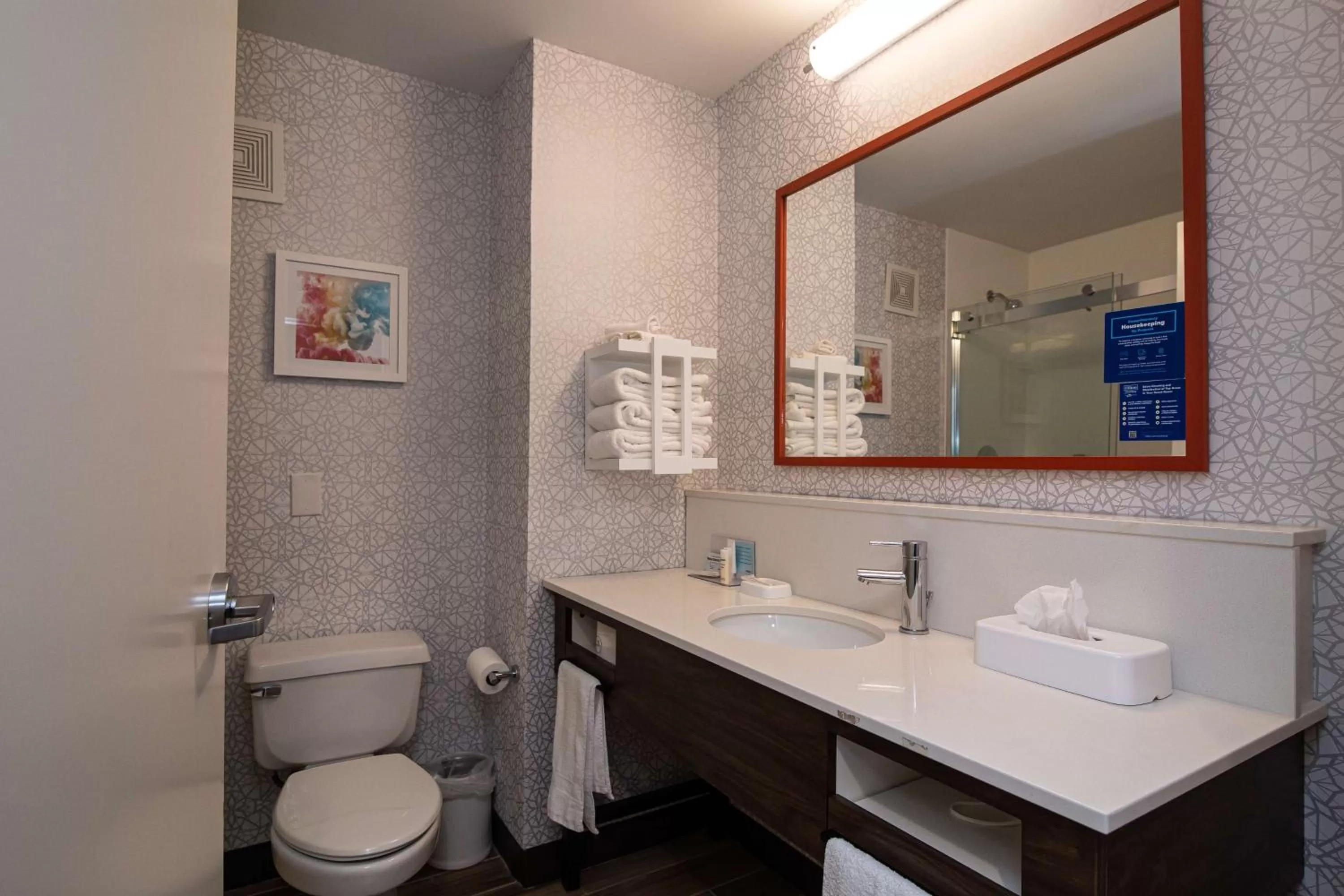 Bathroom in Hampton Inn Atlanta/Peachtree City