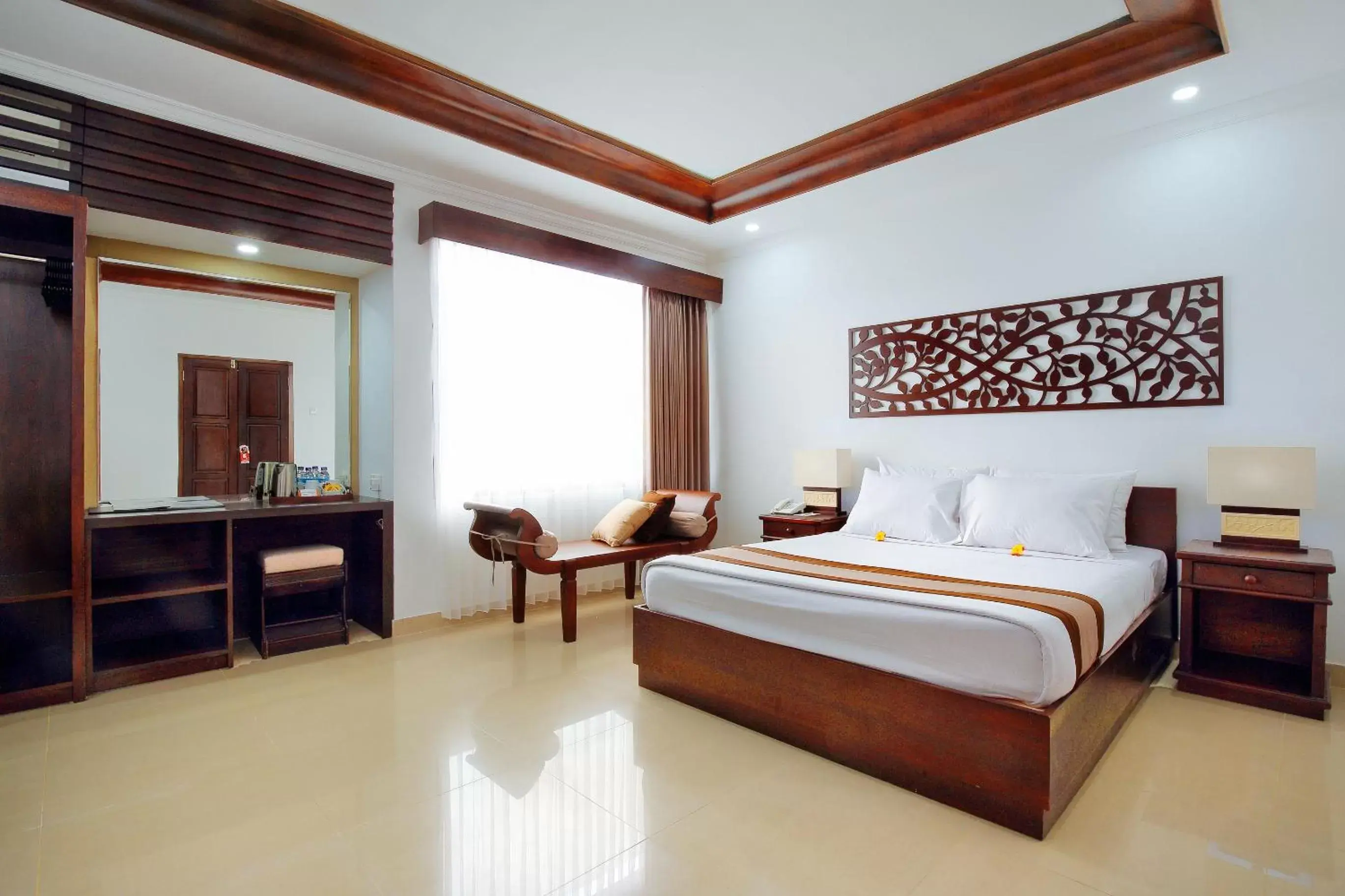 Deluxe Double or Twin Room in Dewi Sri Hotel