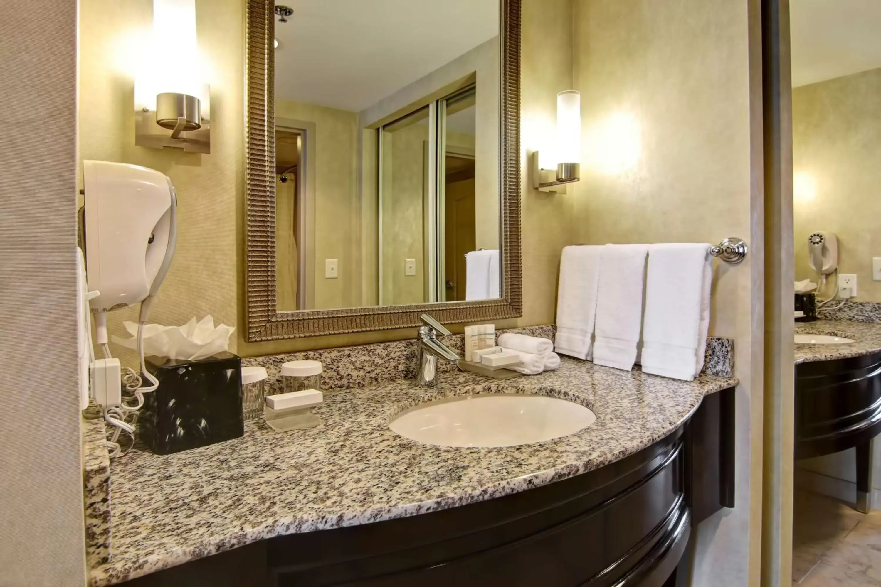 Bathroom in Homewood Suites by Hilton Toronto-Markham