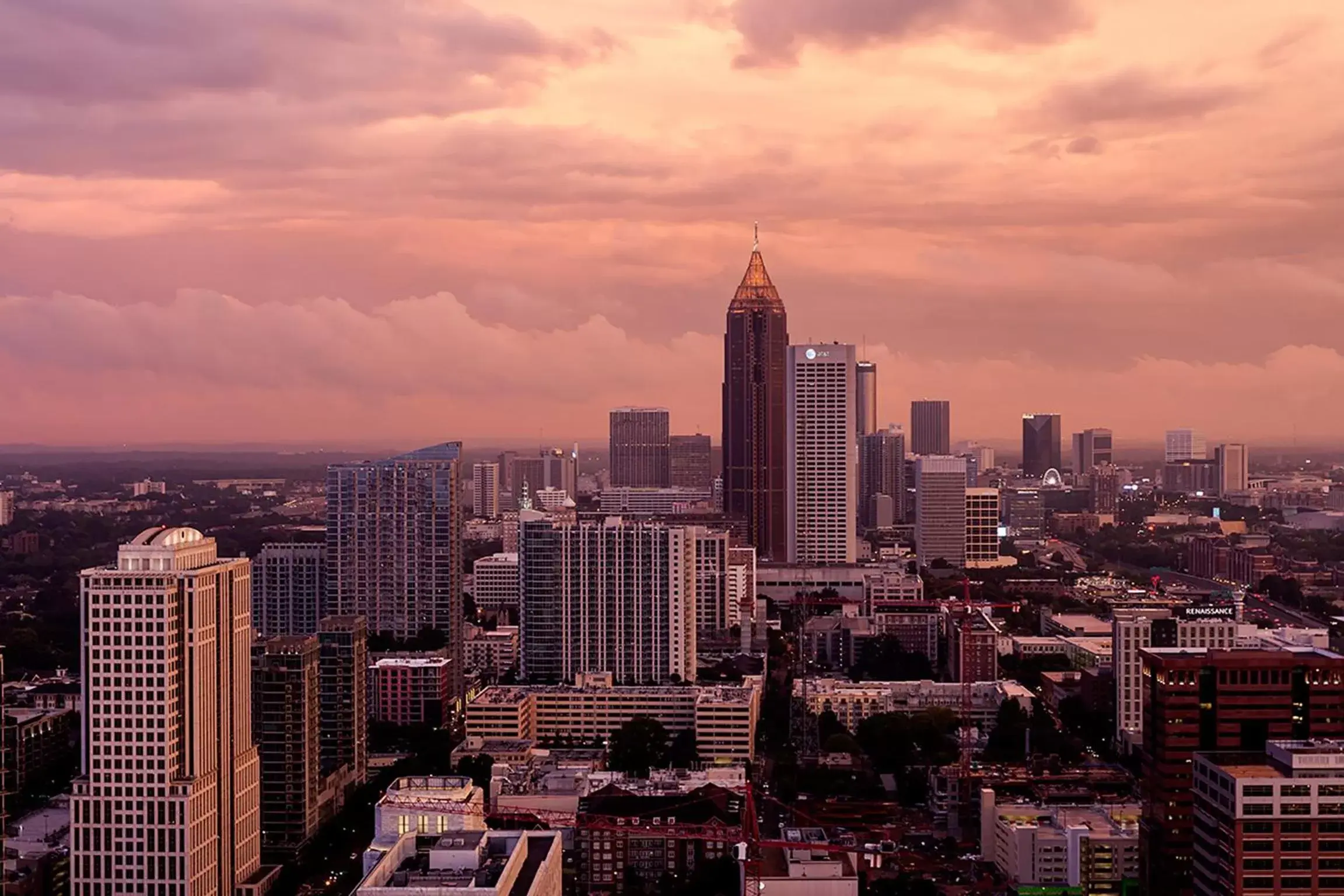 City view in Four Seasons Hotel Atlanta