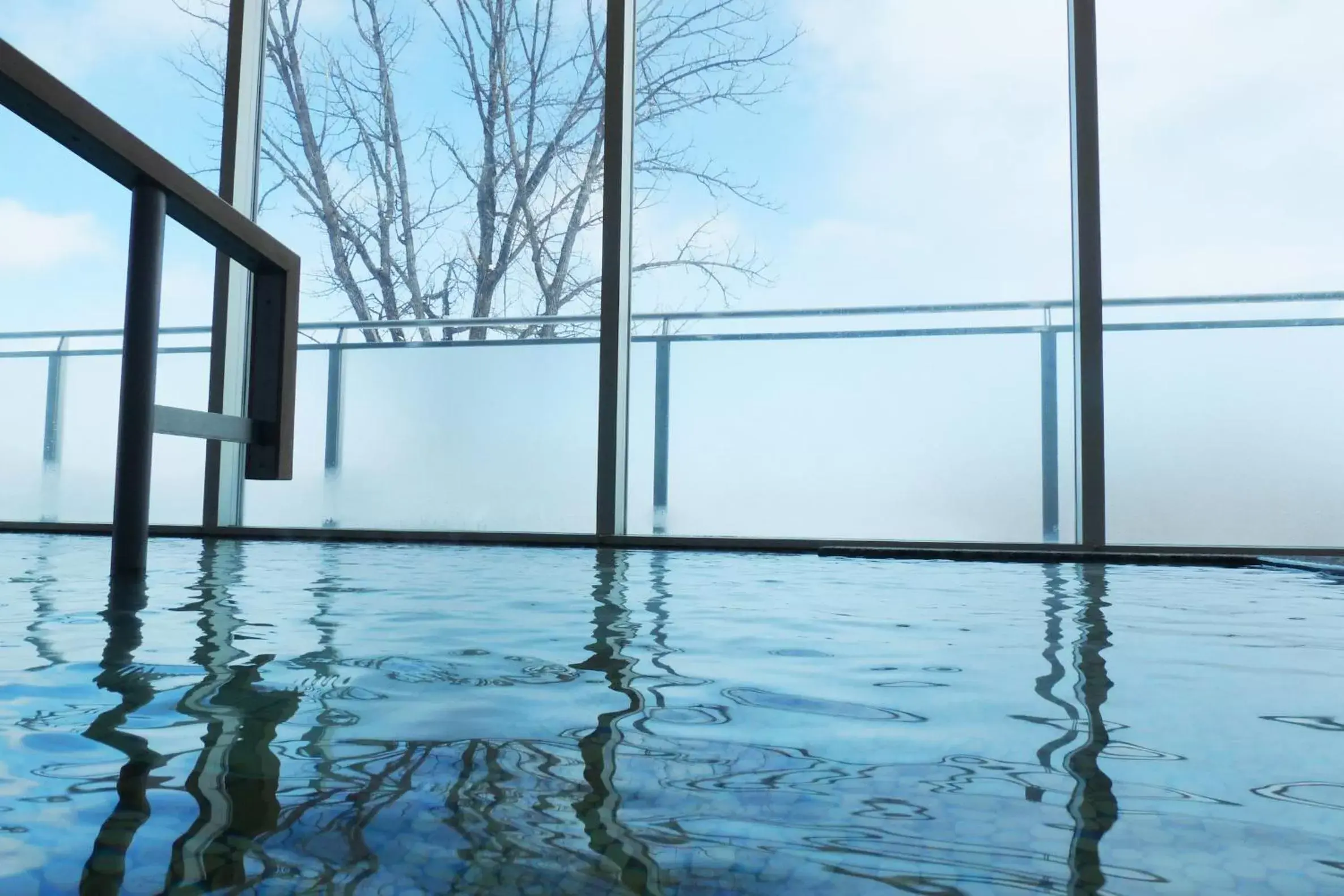 Swimming Pool in Shin Furano Prince Hotel