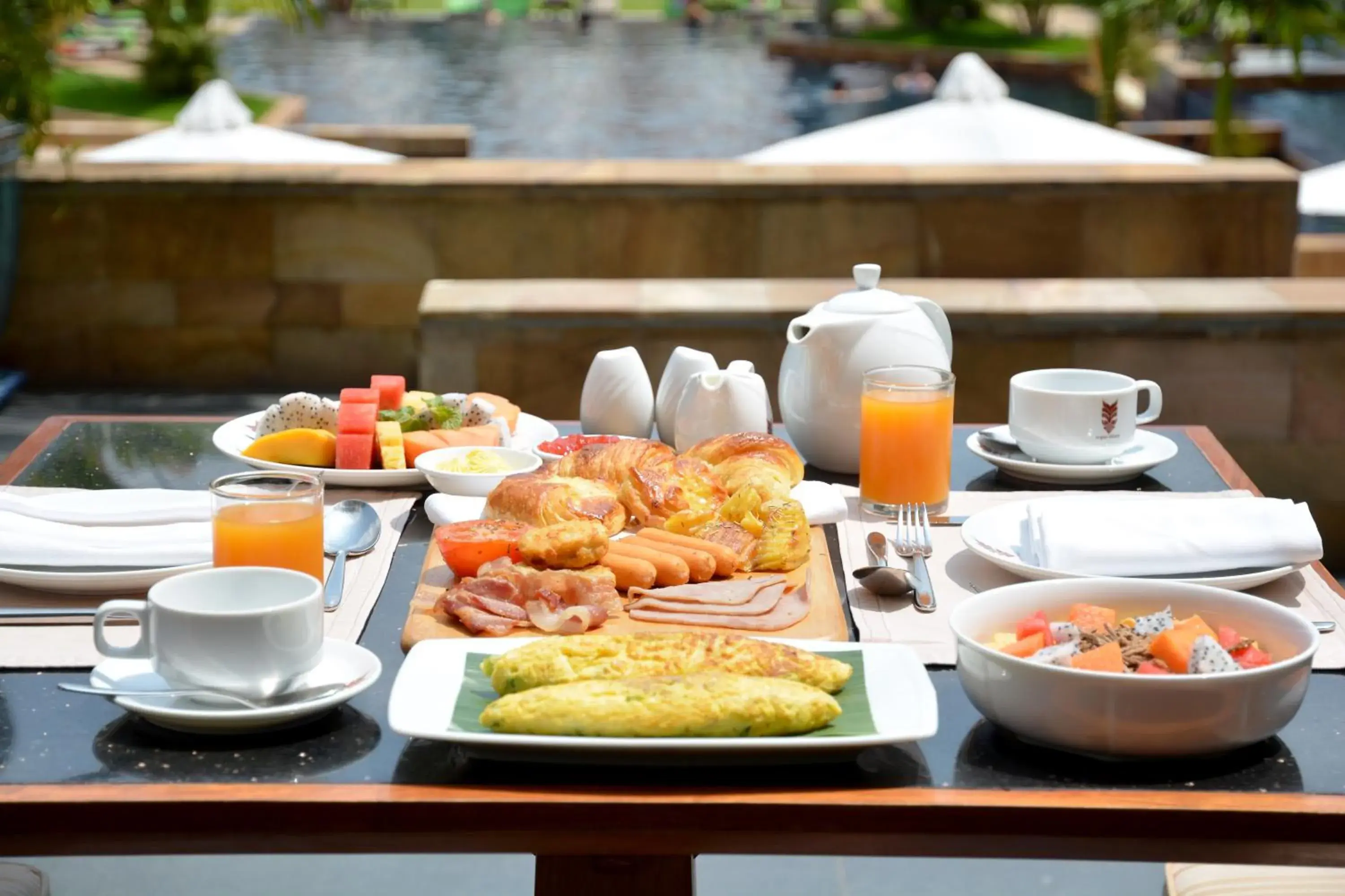 Breakfast in Angkor Miracle Resort & Spa