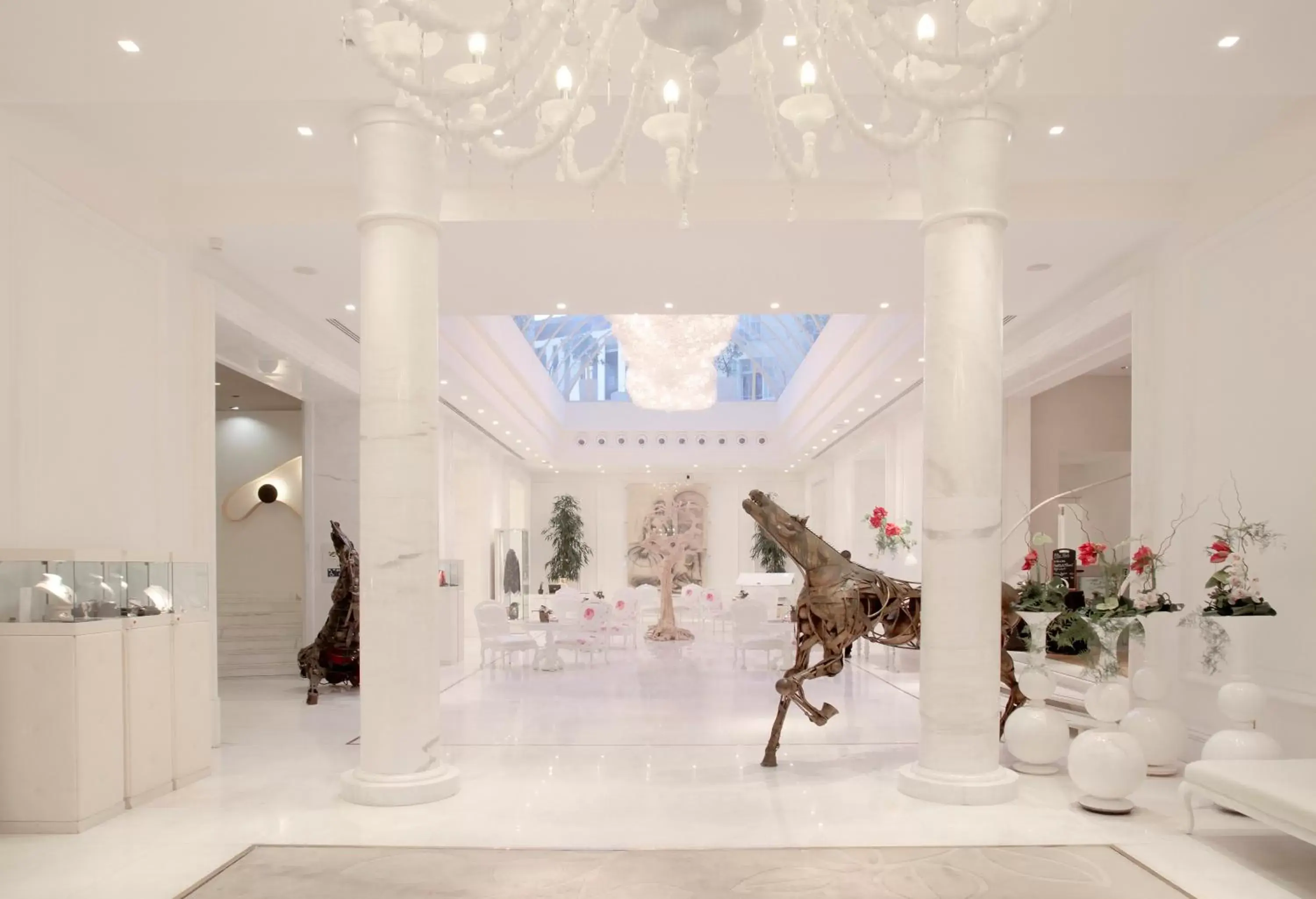 Lobby or reception in Boscolo Nice Hotel & Spa