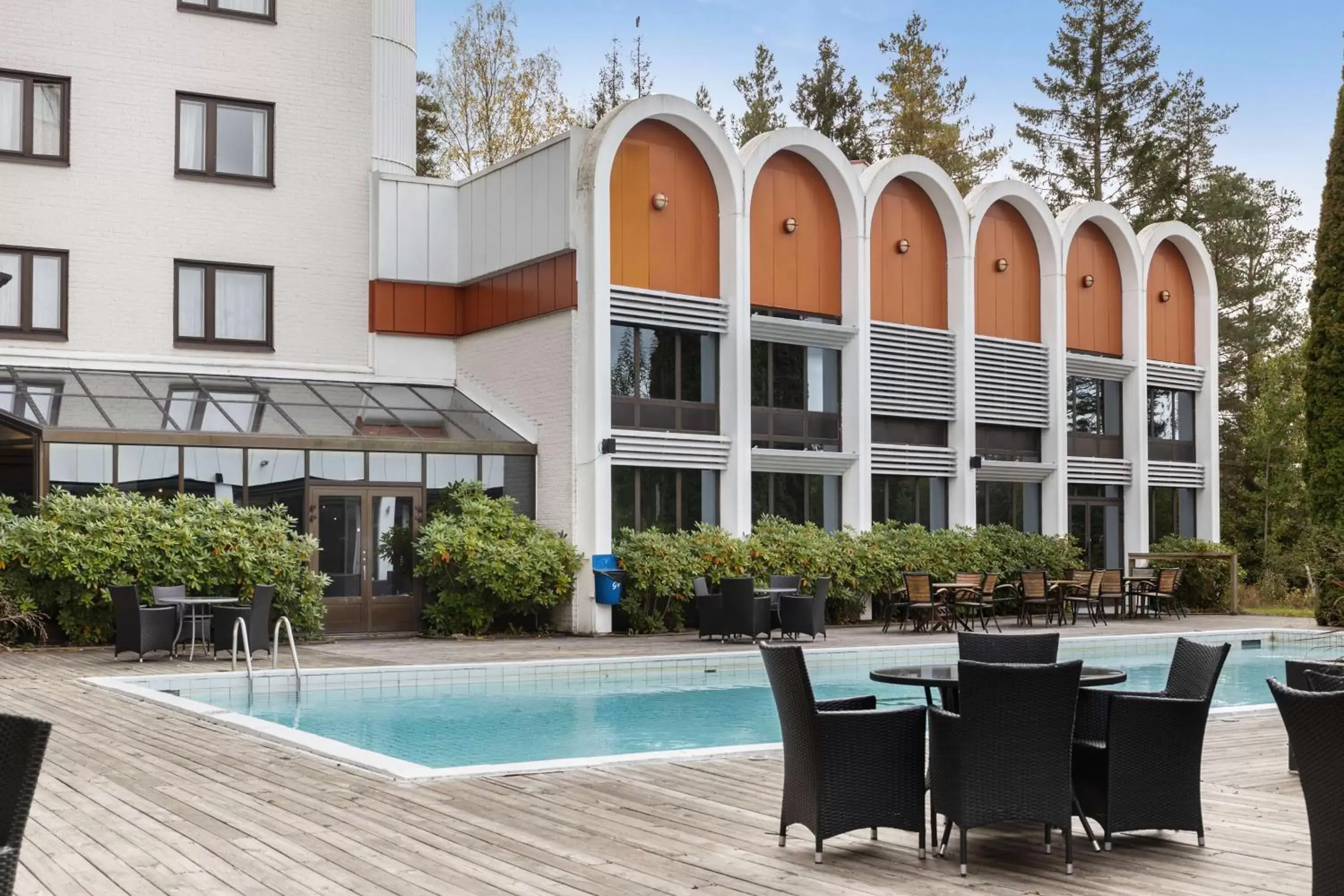 Pool view, Property Building in Best Western Gustaf Froding Hotel & Konferens