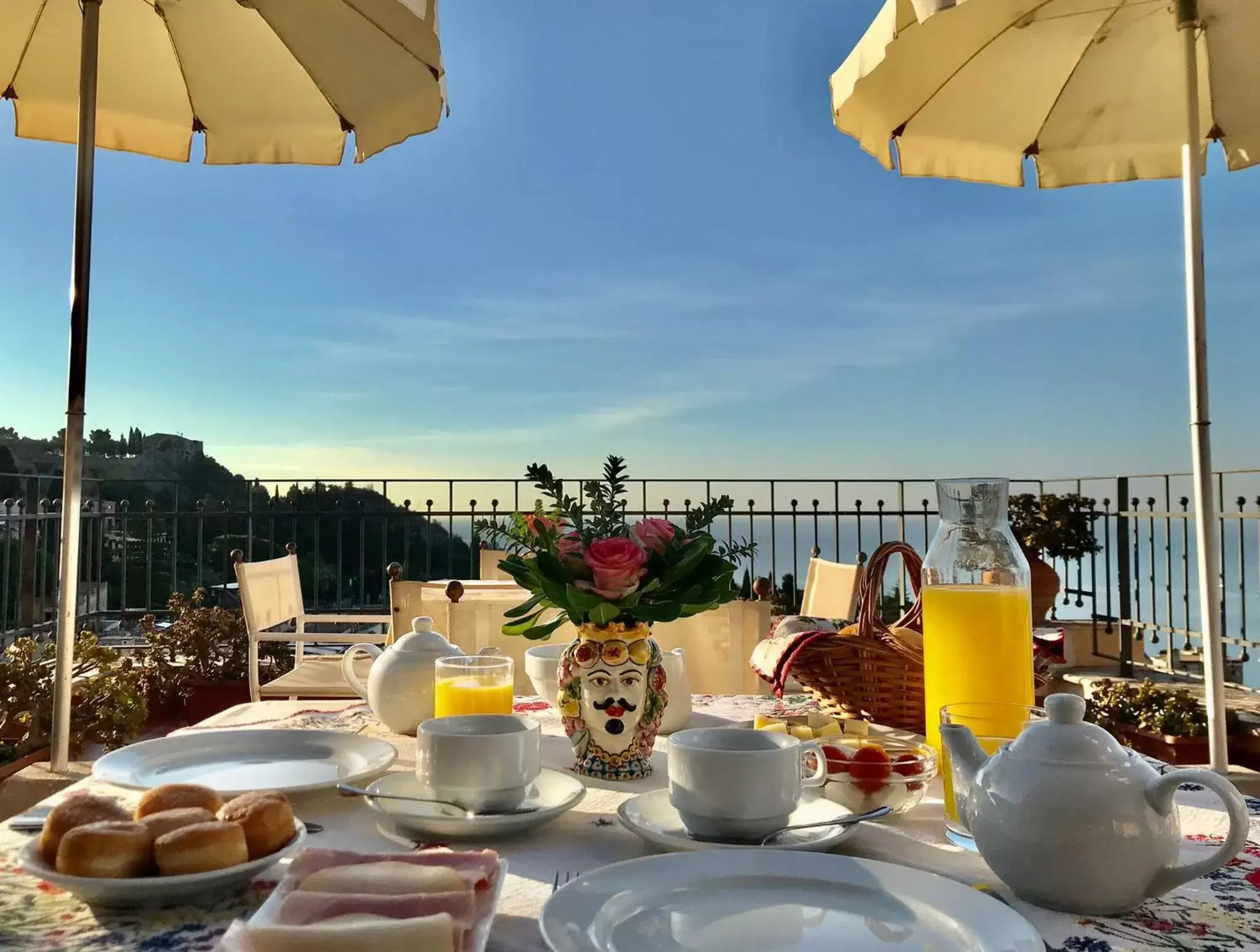 Balcony/Terrace in Hotel Isabella