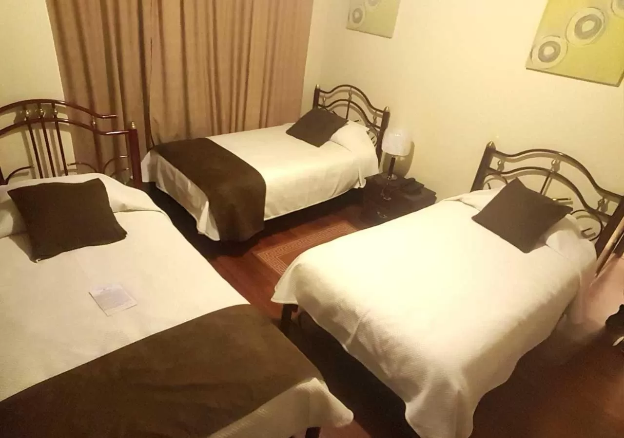 Night, Bed in La Merced Plaza Hospedaje