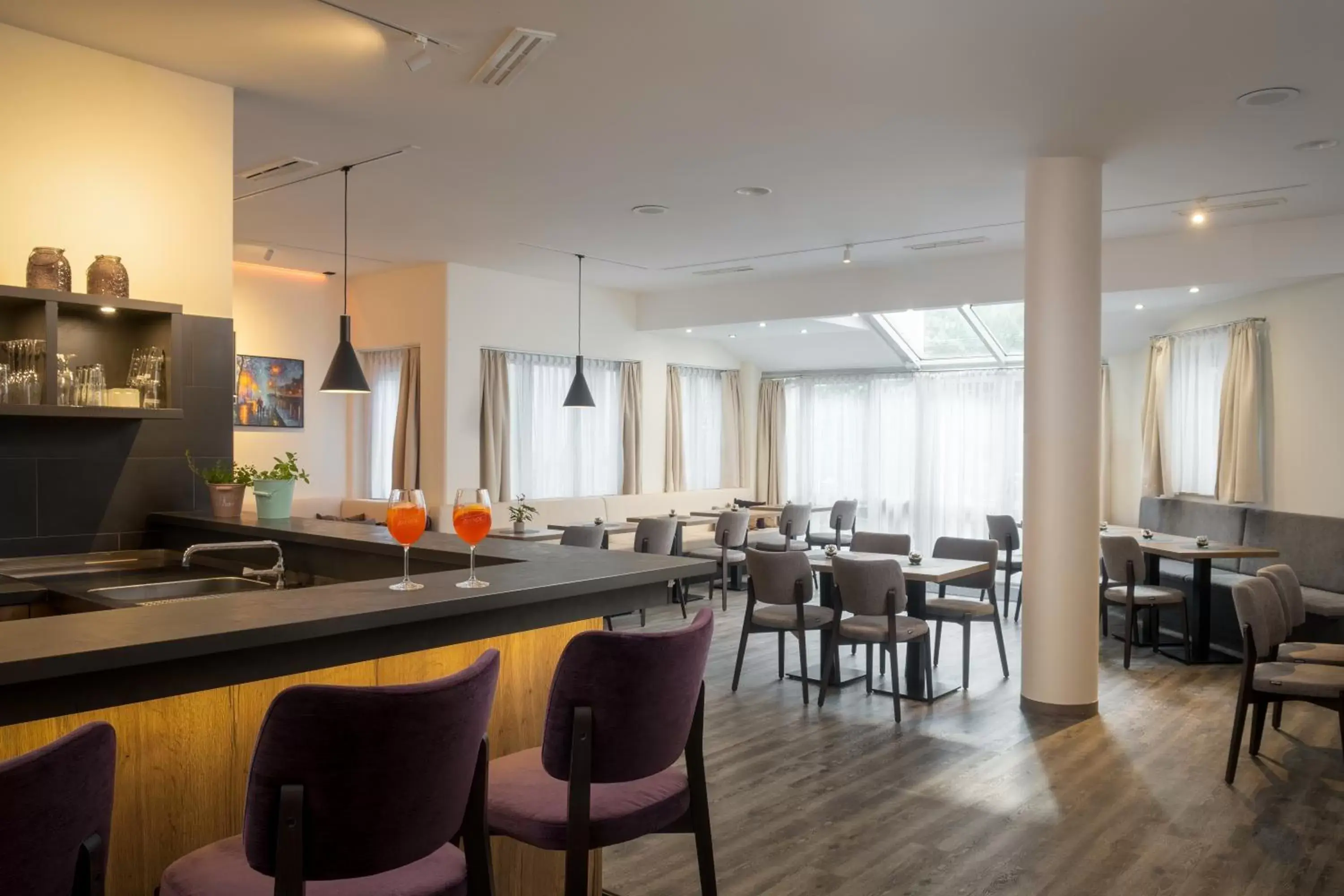 Lobby or reception, Lounge/Bar in AWA Hotel