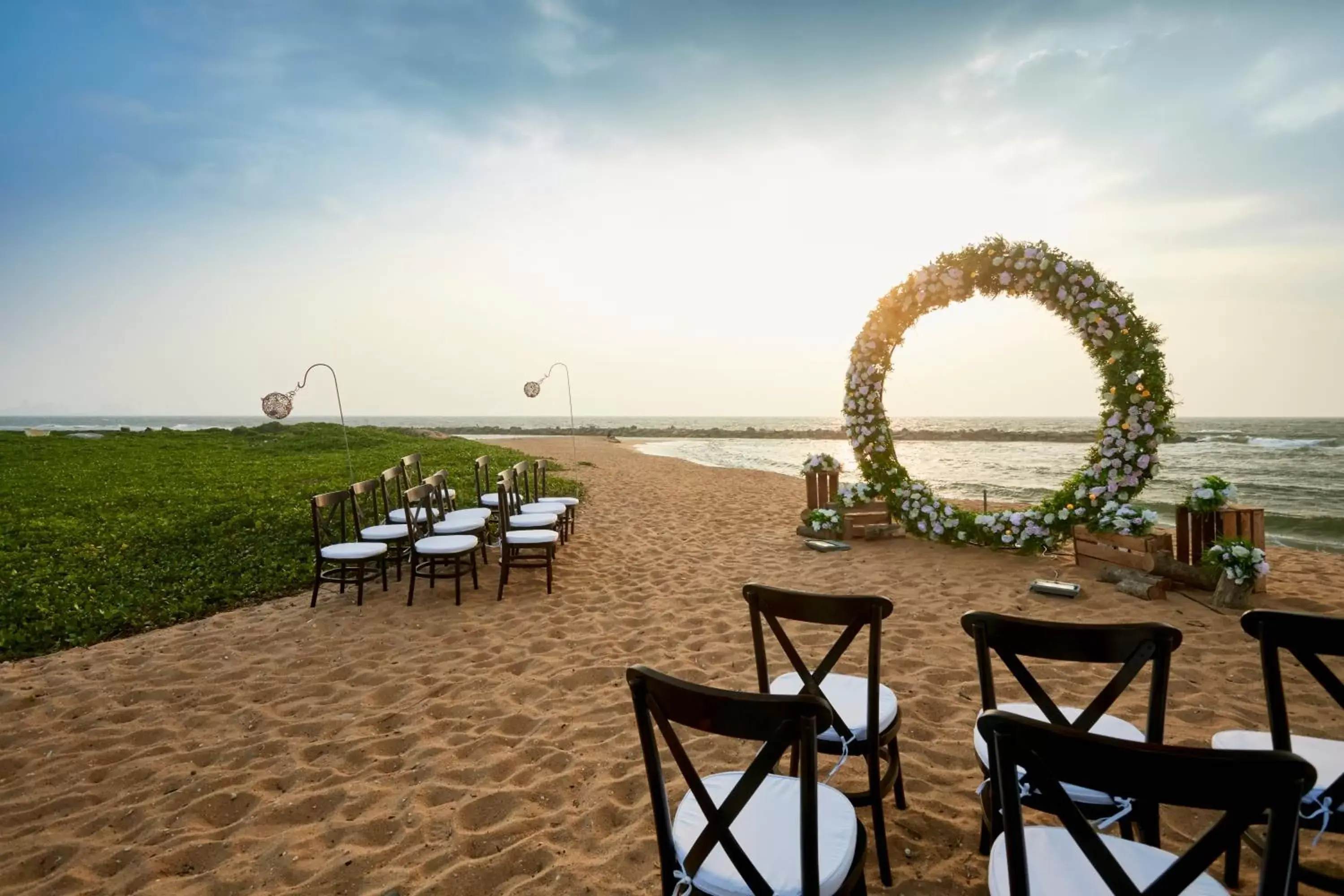 BBQ facilities in Pegasus Reef Hotel