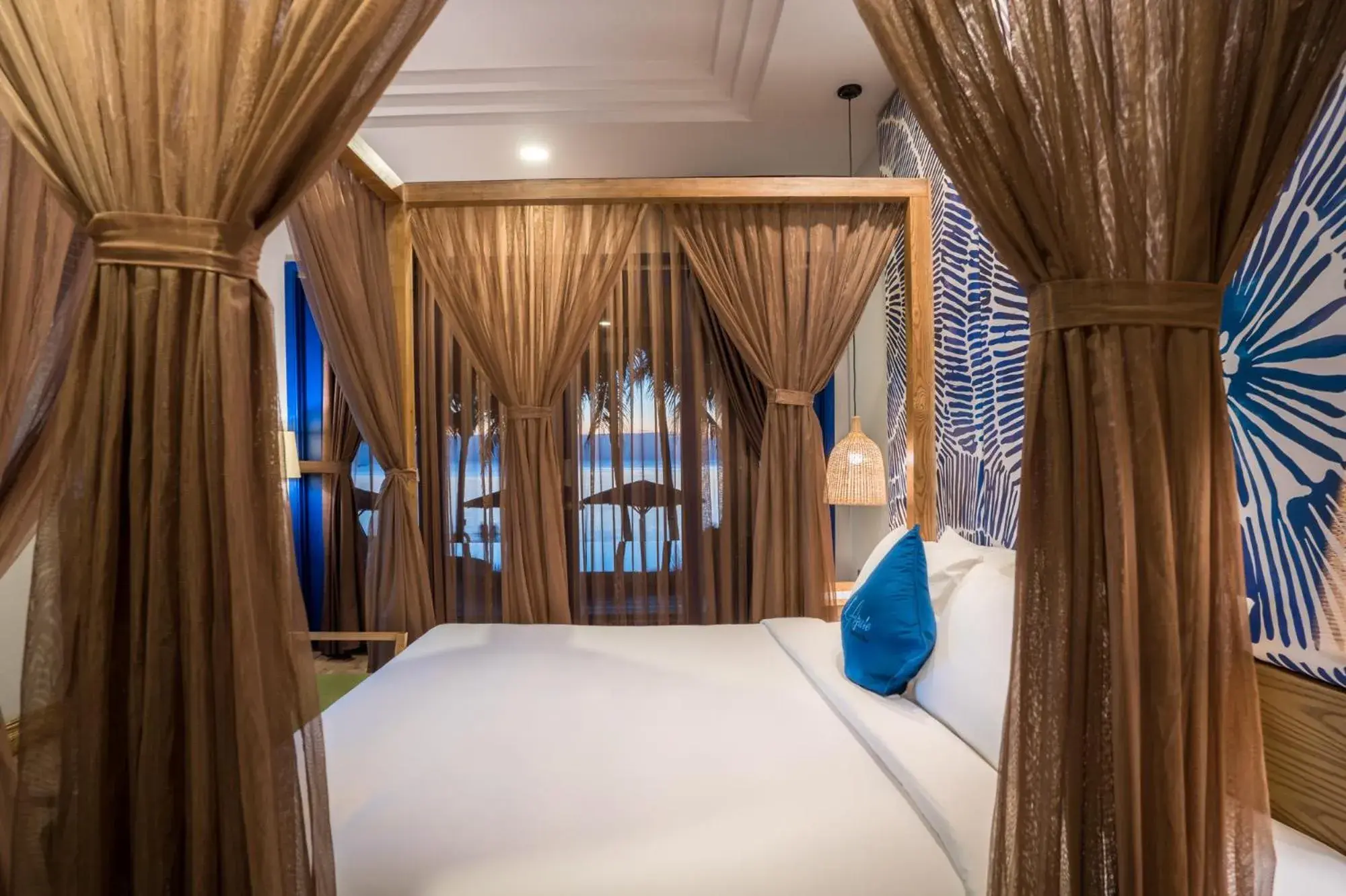 Bedroom, Bed in L'Azure Resort and Spa