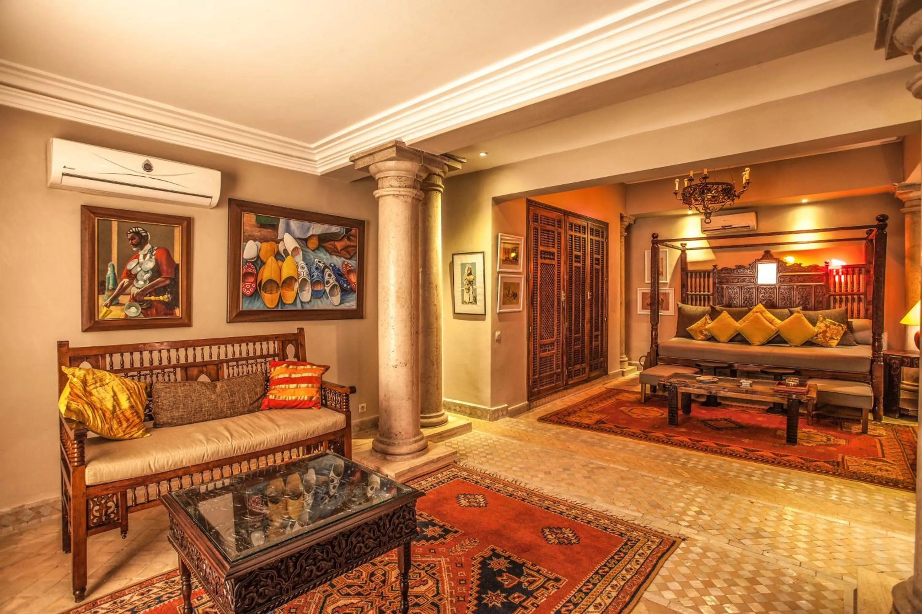 Bedroom in Palais Mehdi