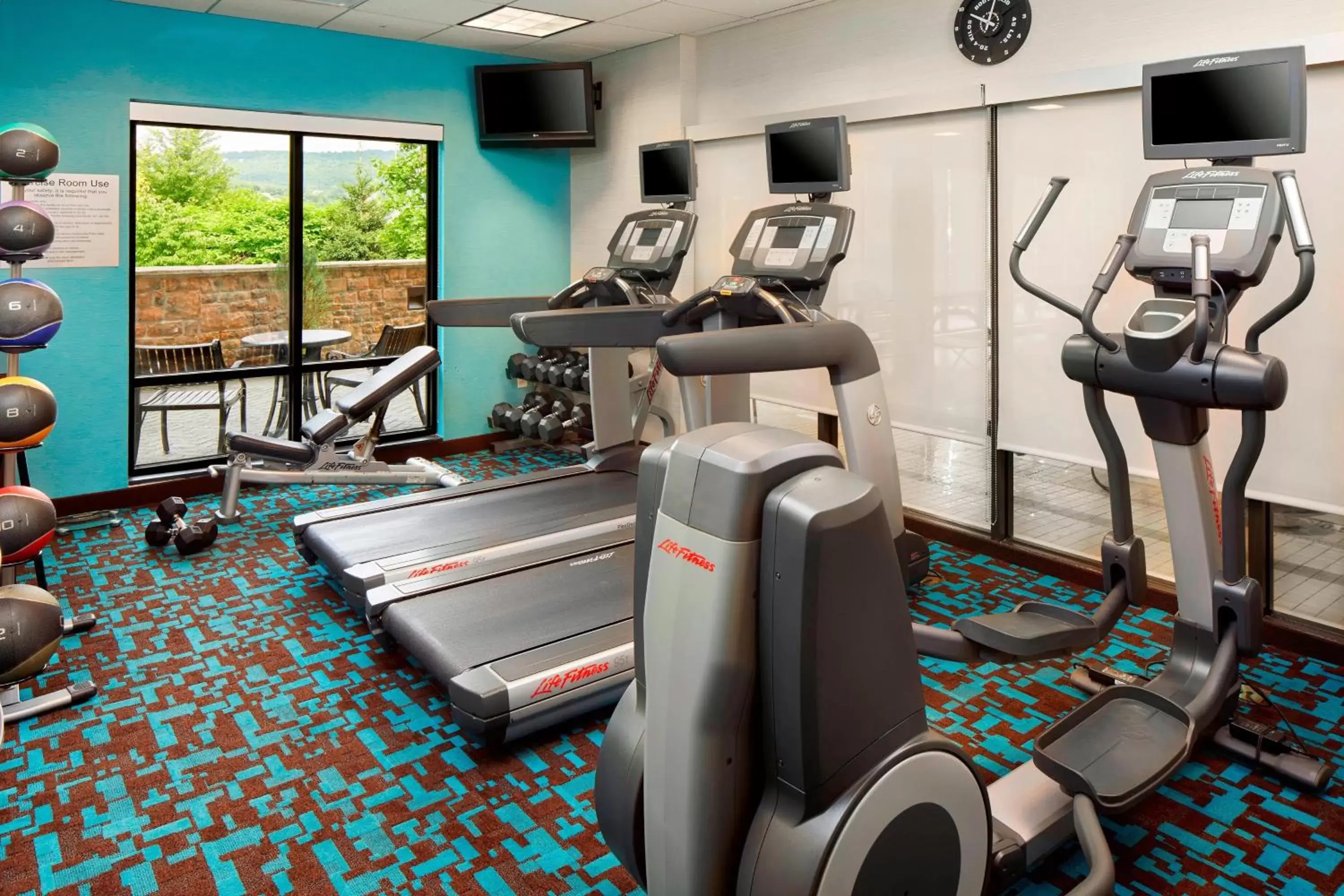 Fitness centre/facilities, Fitness Center/Facilities in Fairfield Inn & Suites by Marriott Cumberland