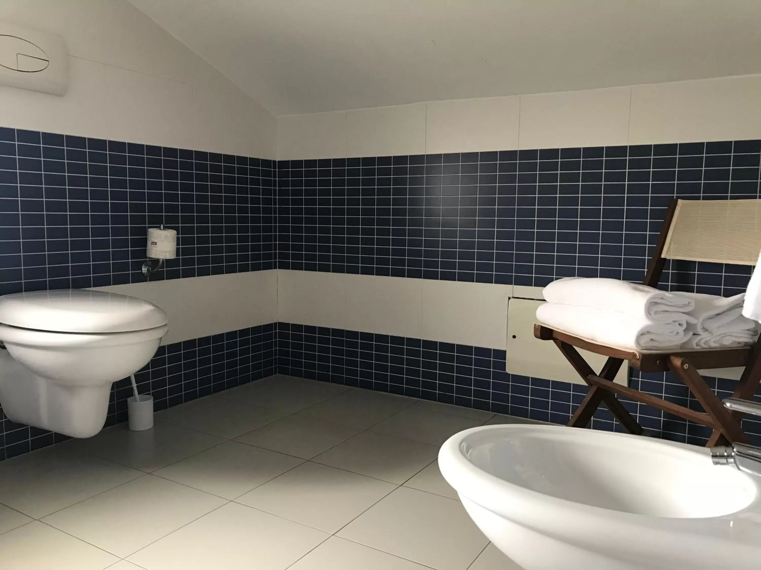 Bathroom in Rosso Di Sera