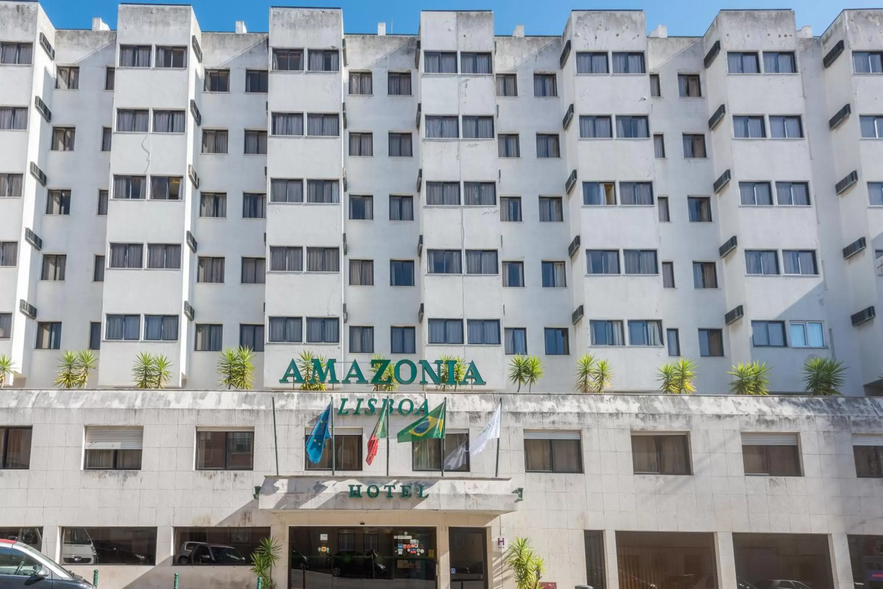 Facade/entrance, Property Building in Amazonia Lisboa Hotel