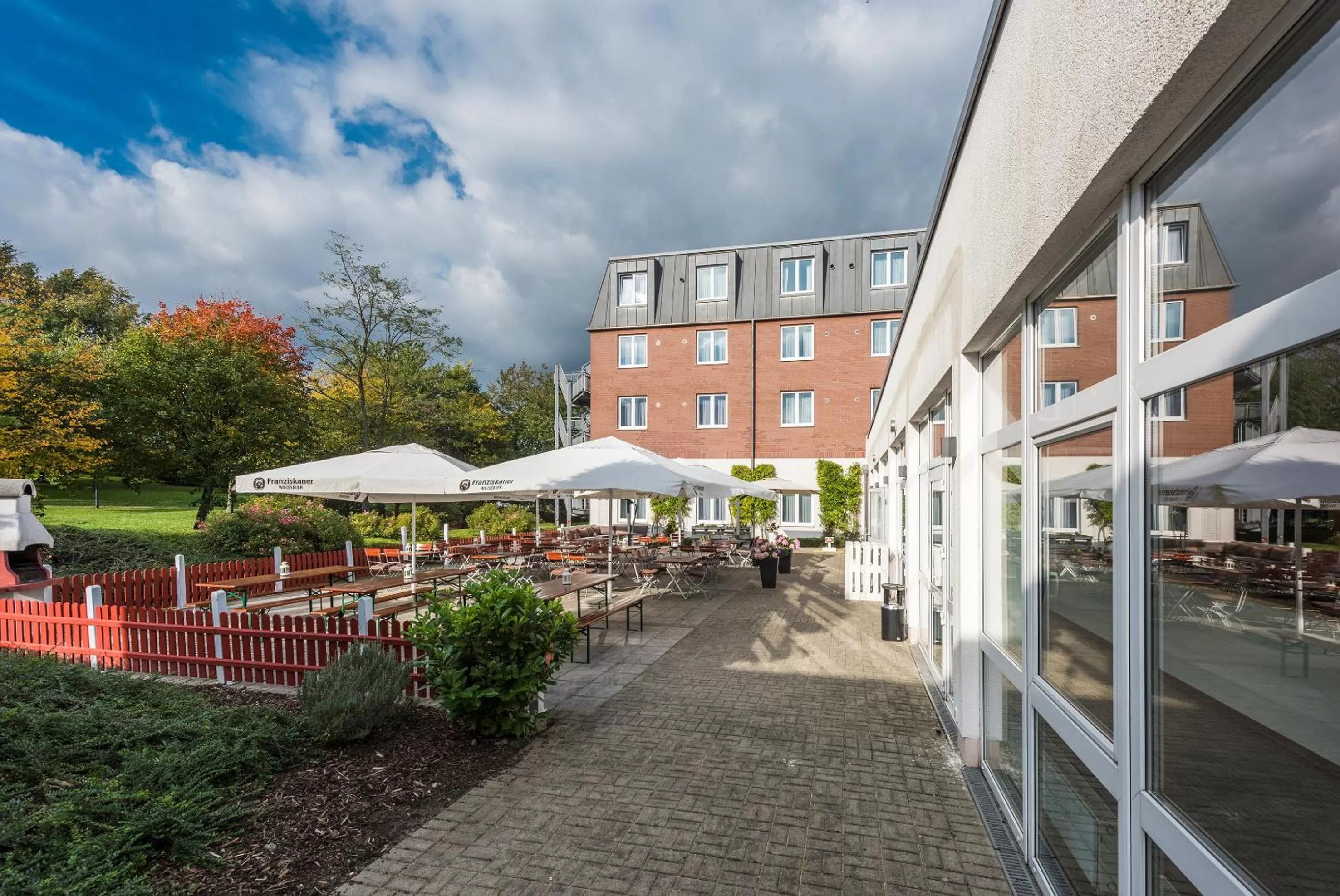 Balcony/Terrace in Hotel Oberhausen Neue Mitte affiliated by Meliá