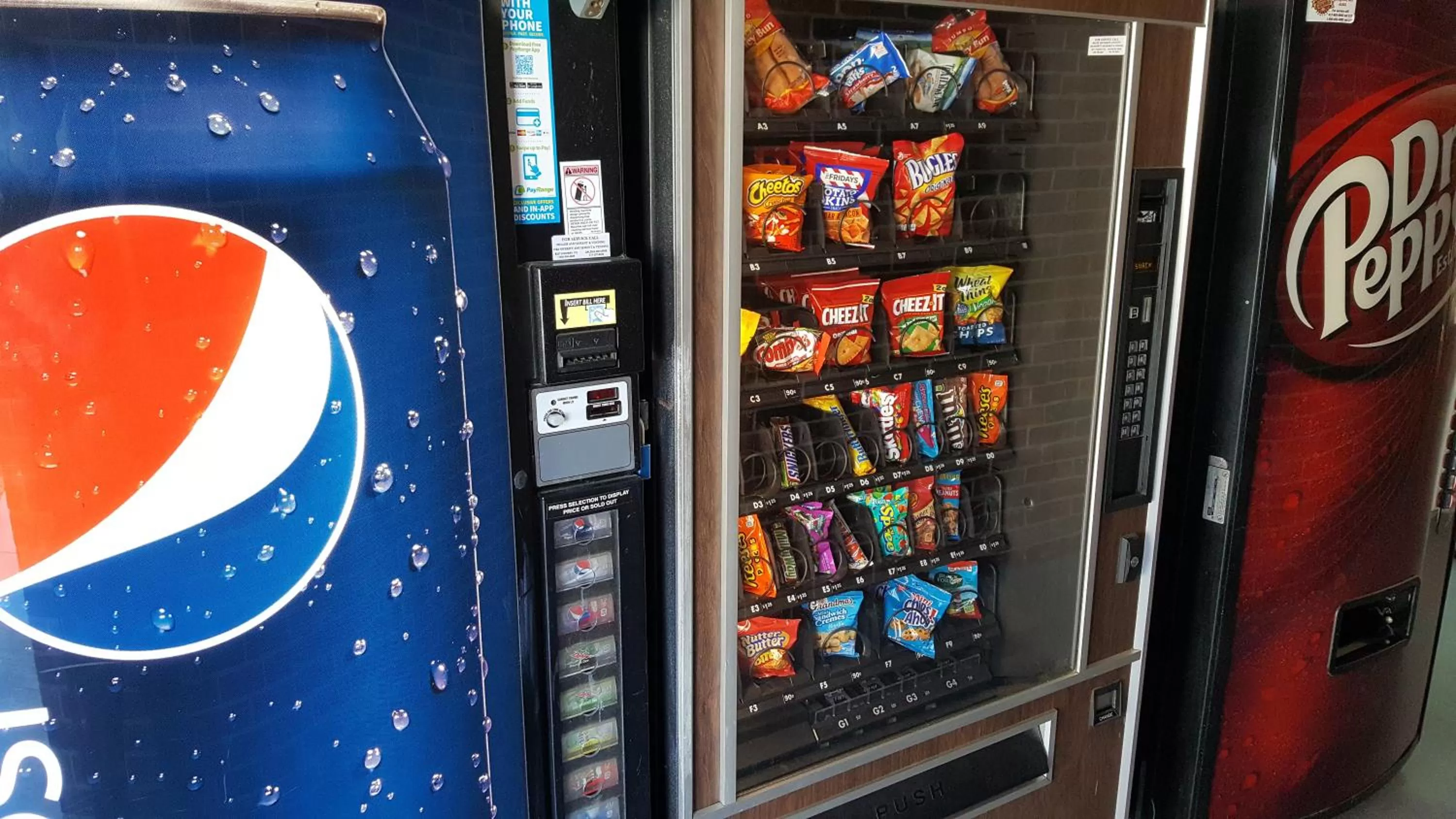 vending machine in Carriage House Inn