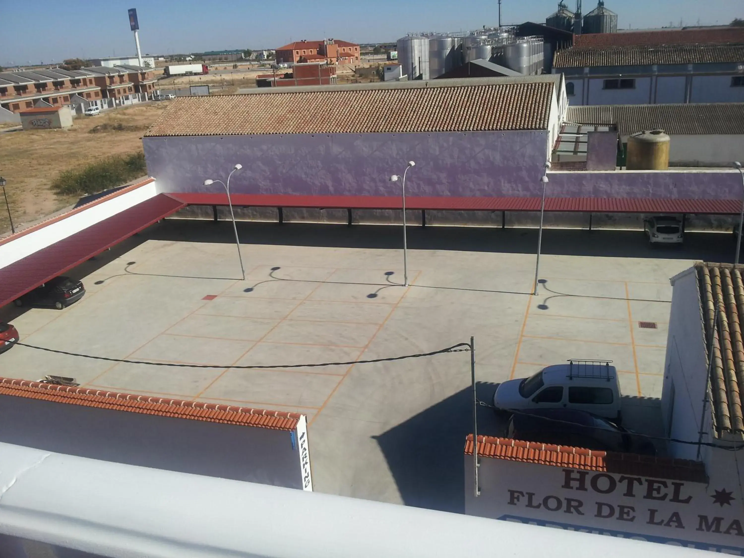 On site in Hotel Flor de la Mancha