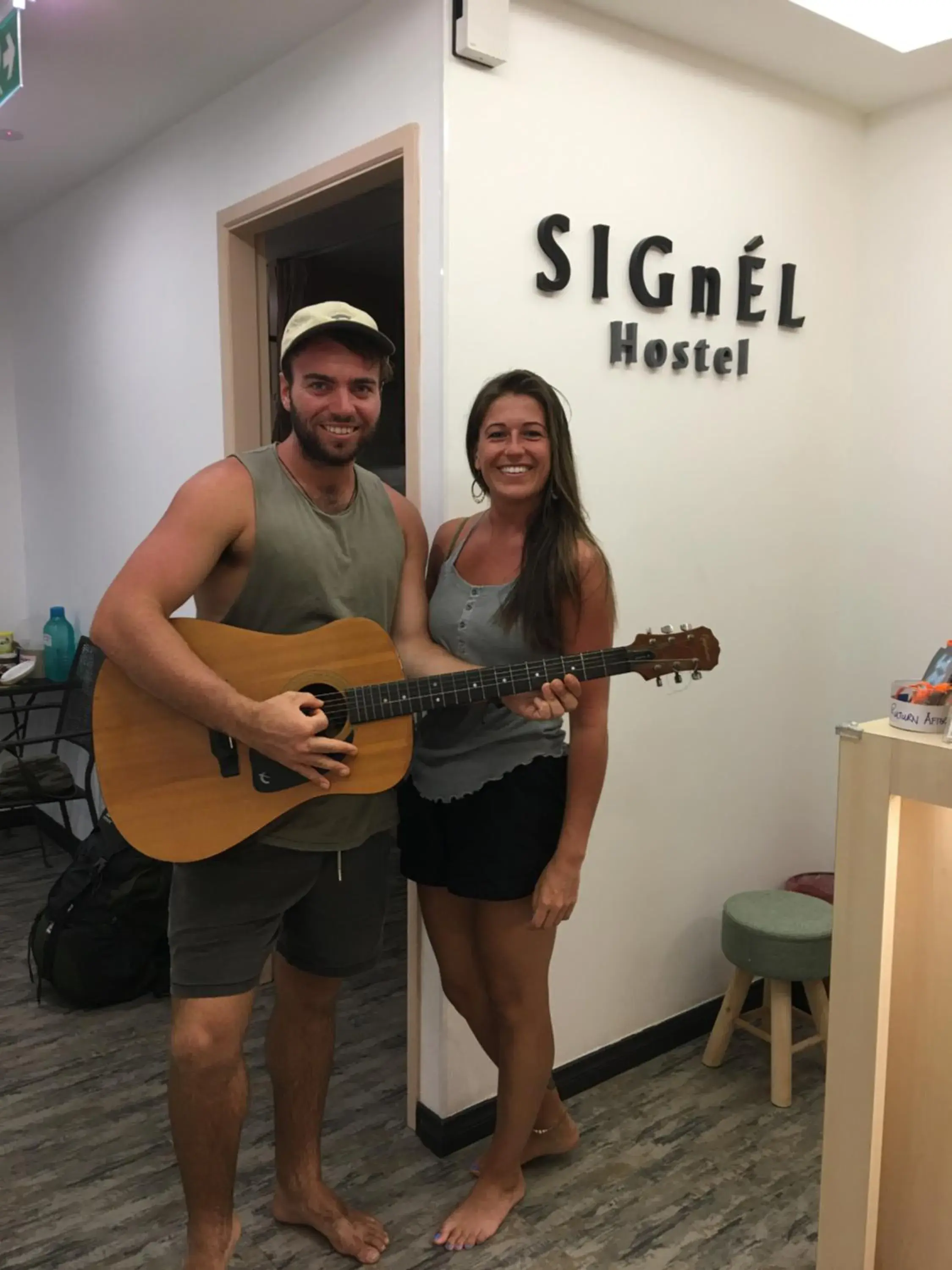 Guests in Signel Hostel