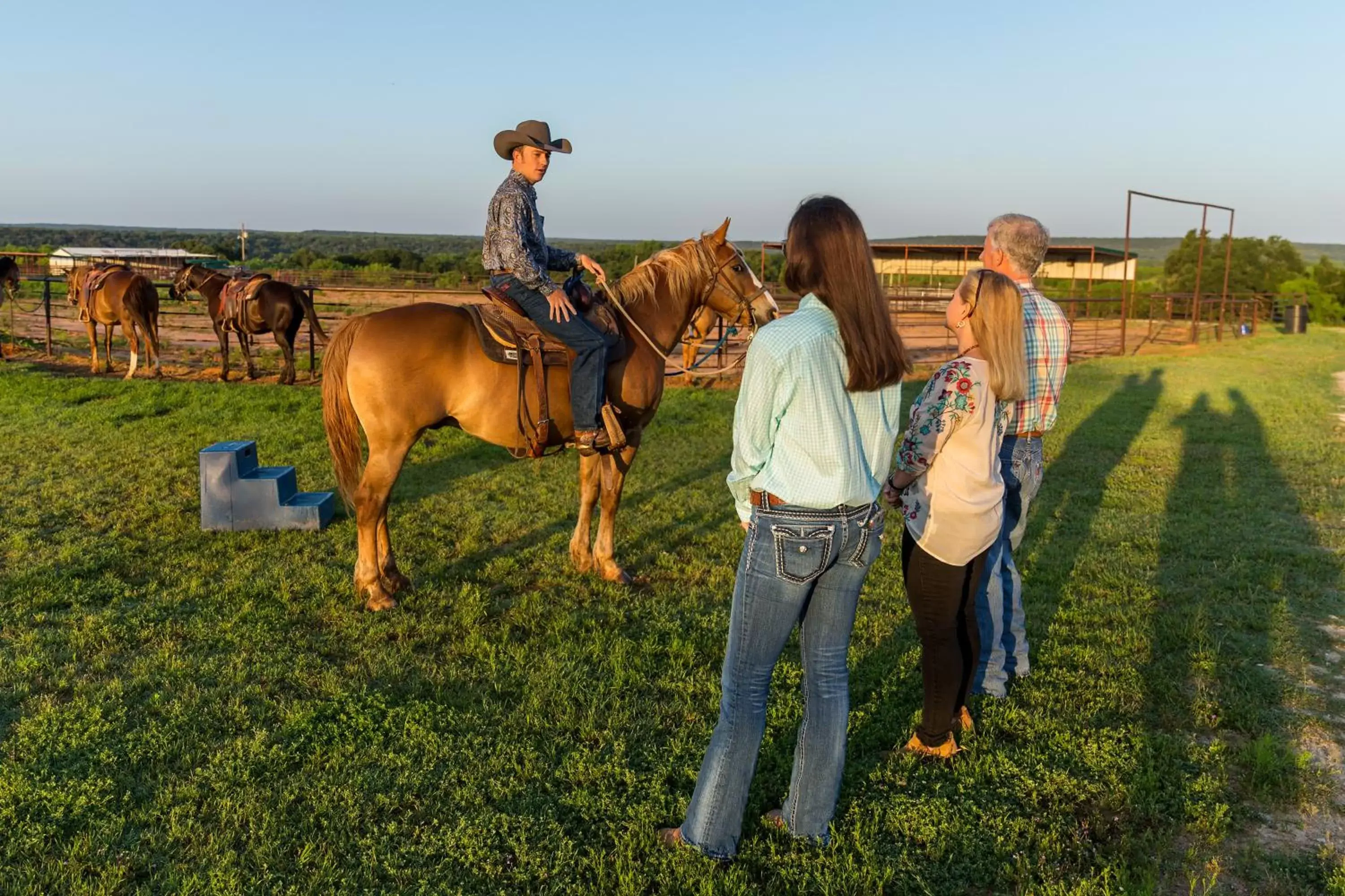 People in Wildcatter Ranch and Resort