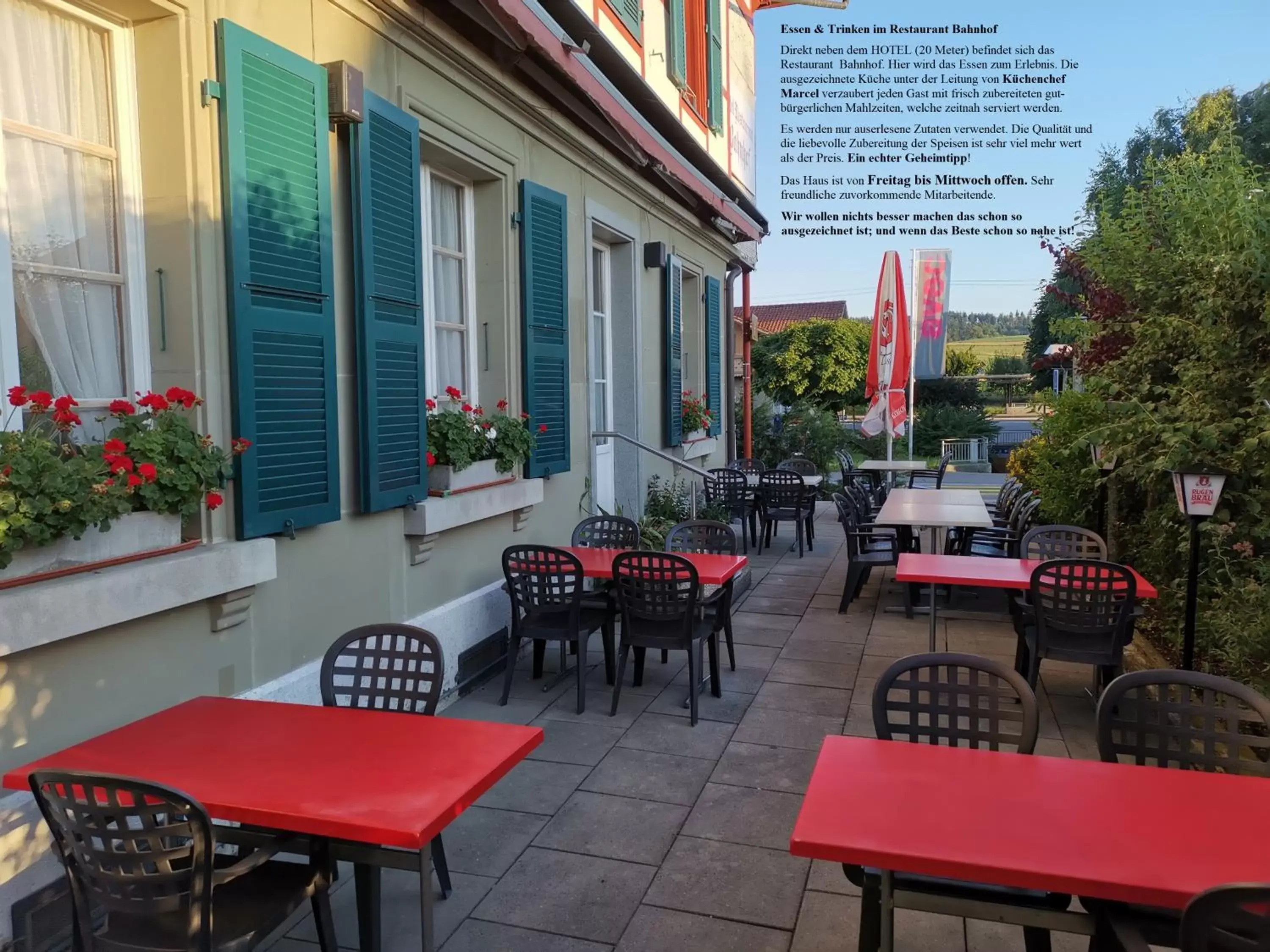 Restaurant/Places to Eat in Boutique Hotel BS16 bevor Bern City