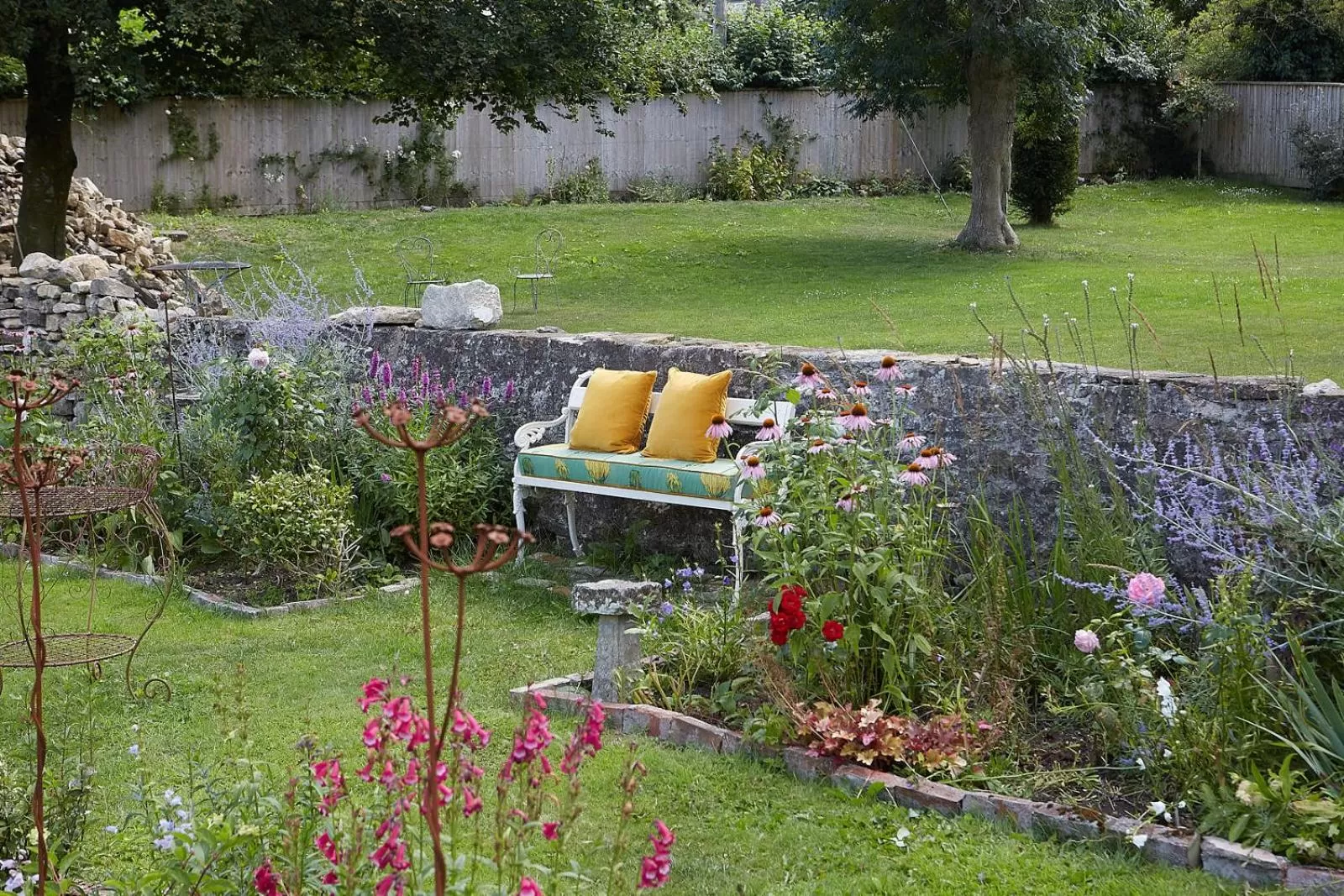 Garden in Cherry tree farm B and B