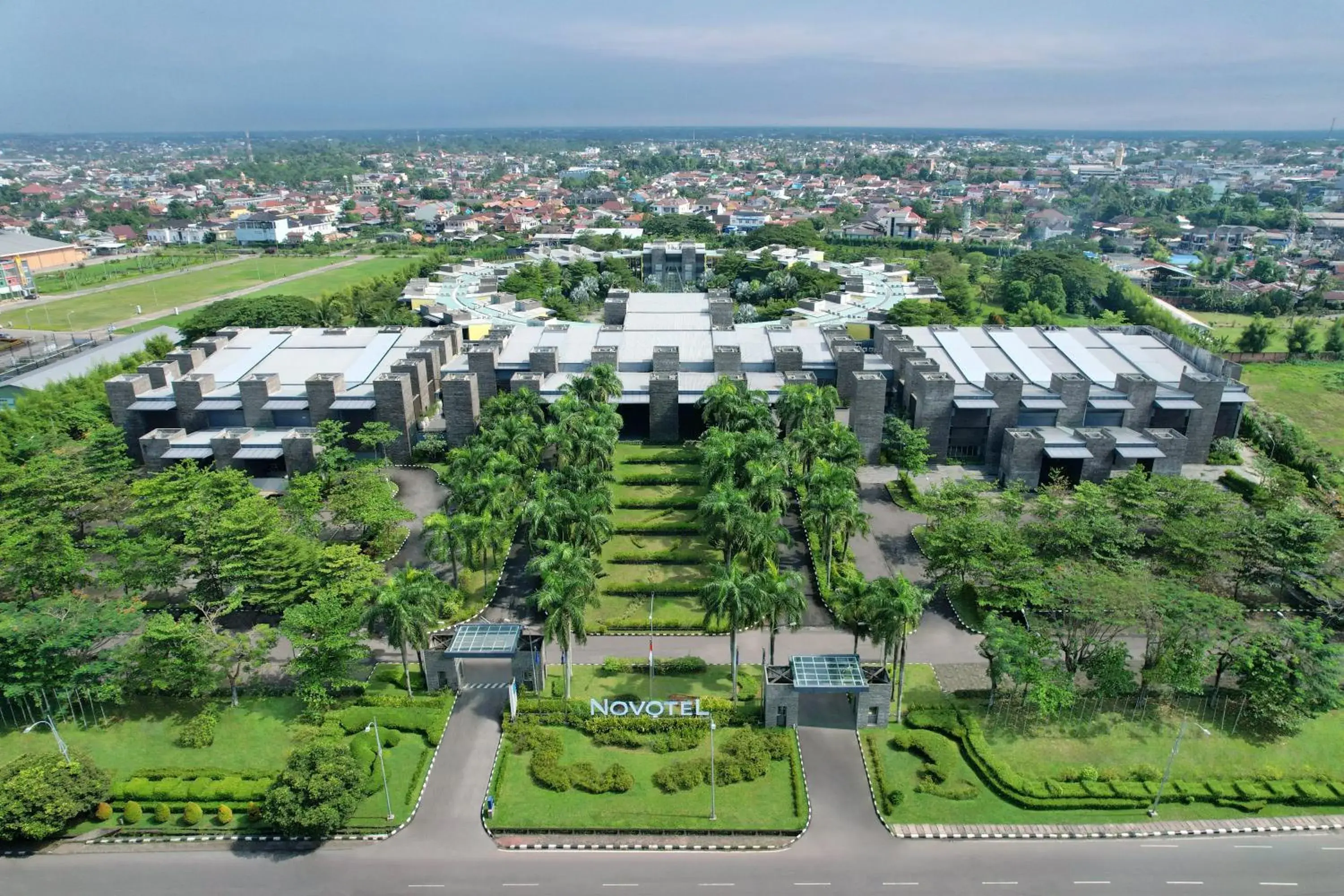 Property building, Bird's-eye View in Novotel Palembang Hotel