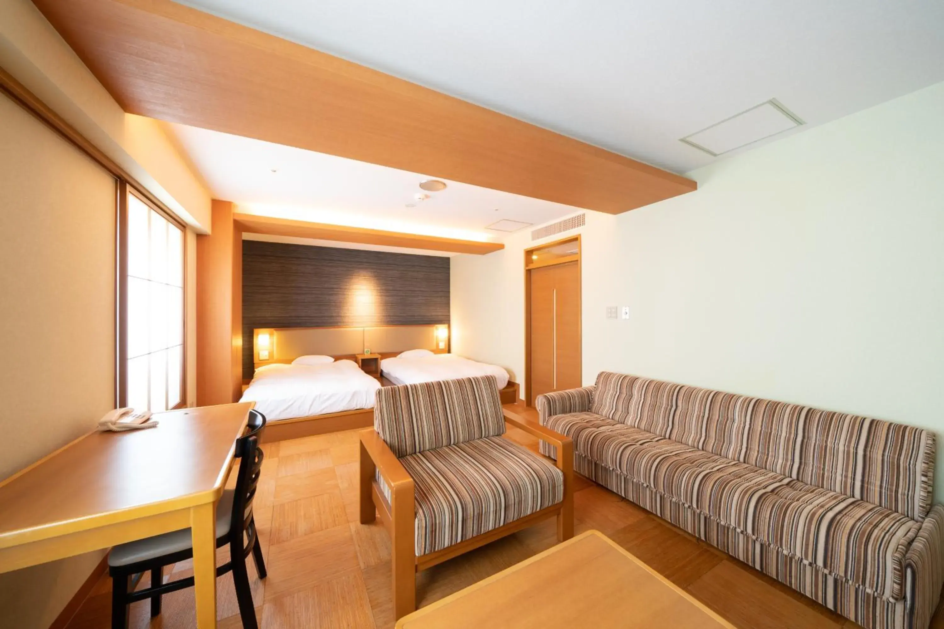 Bed in Pearl Hotel Ryogoku Bed in Pearl Hotel Ryogoku