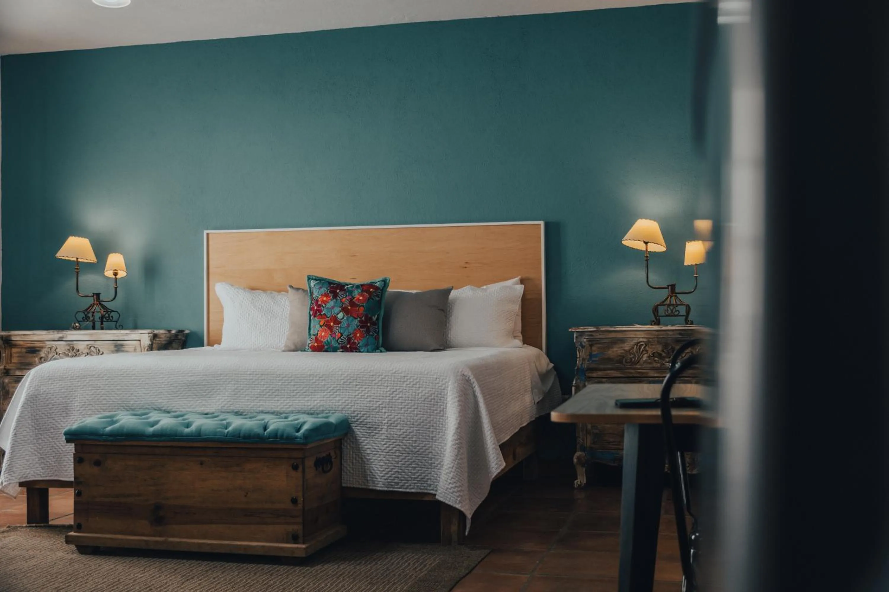 Photo of the whole room in Hotel Casa Santamaría