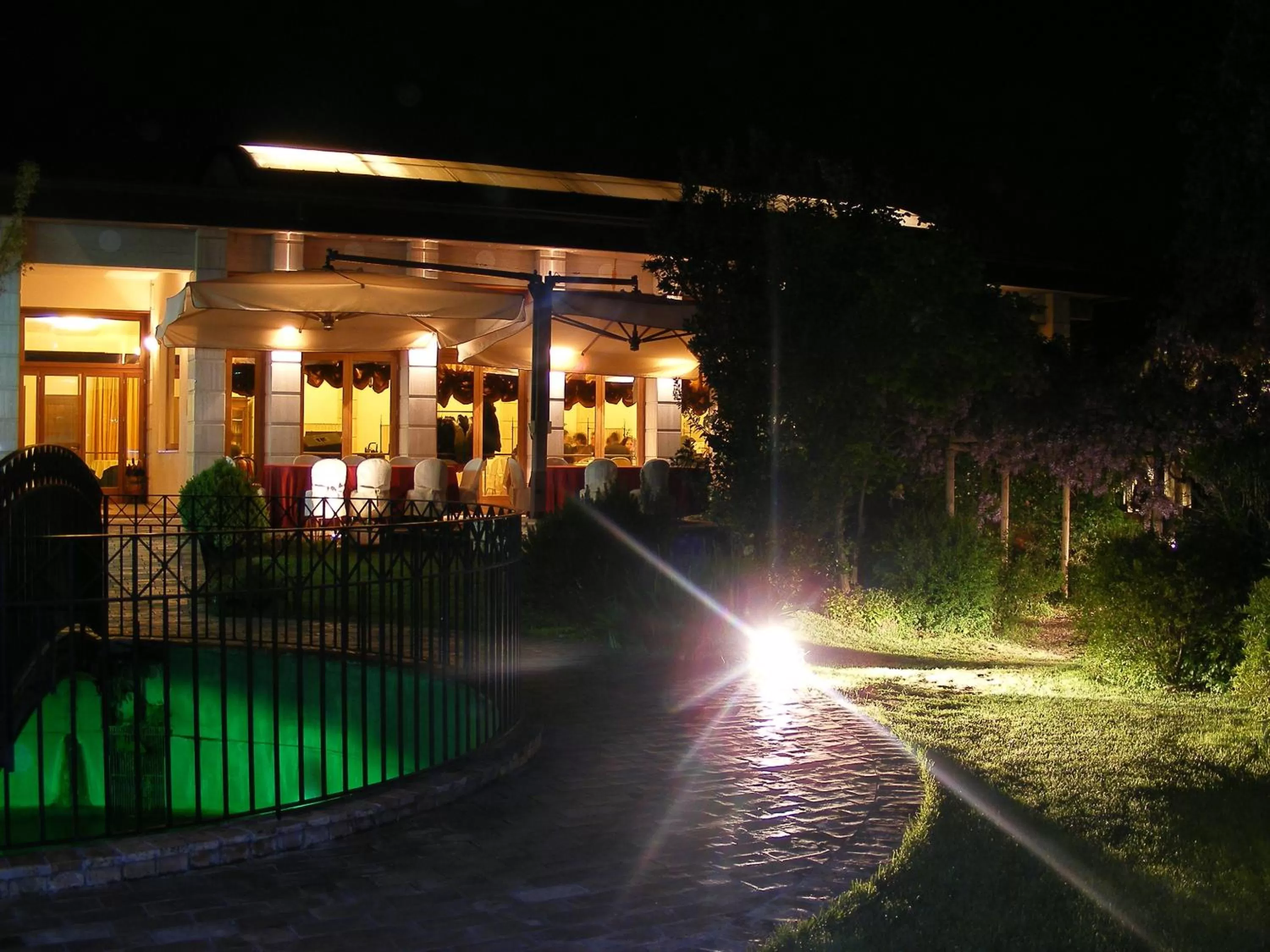 Pool view in Mingone Hotel Ristorante