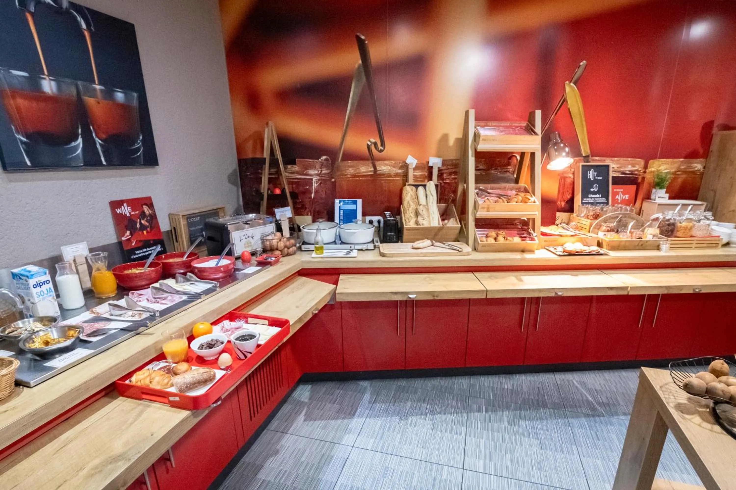 Breakfast in ibis Avignon Centre Pont De L'Europe