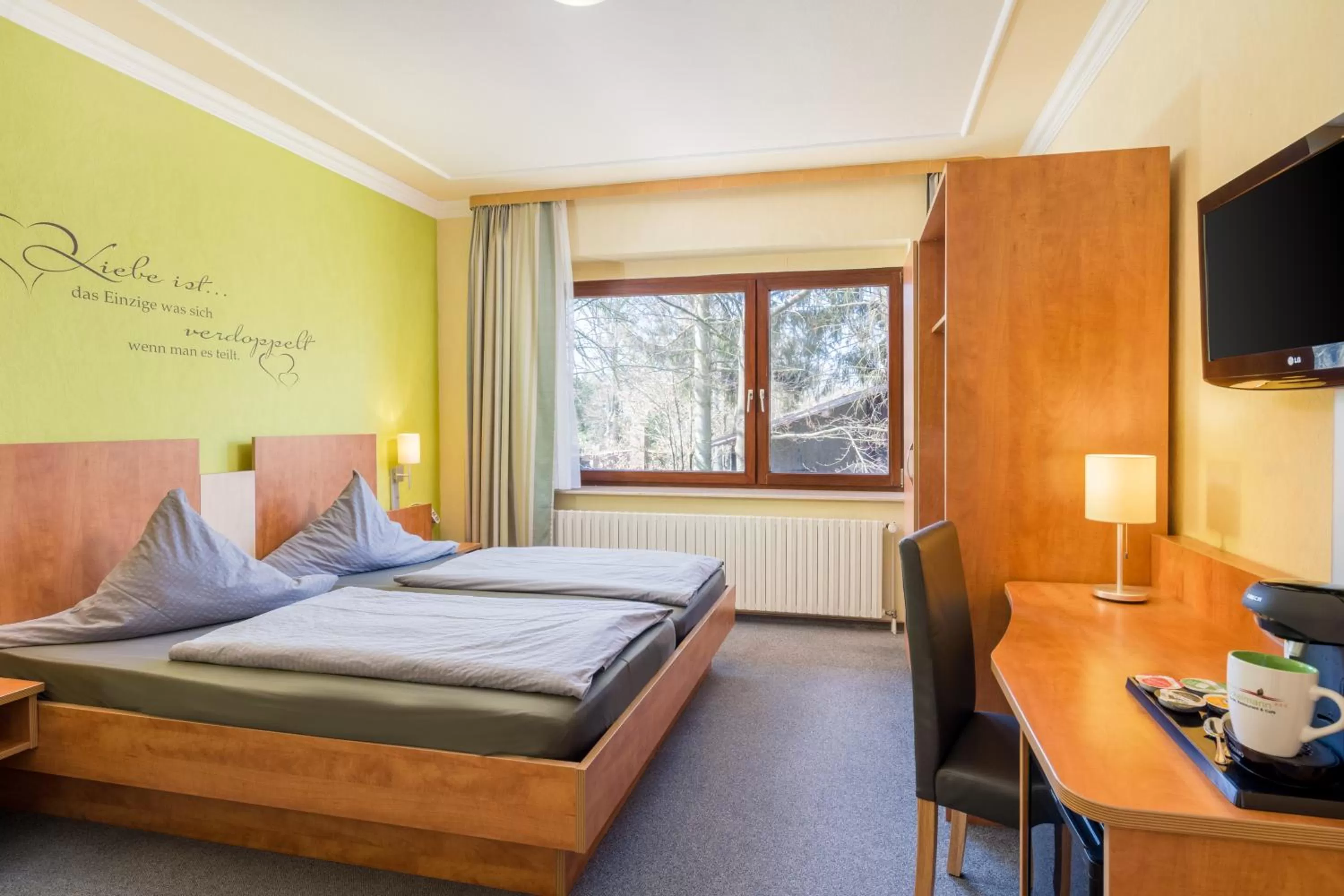 Bed in Hotel Bockelmann