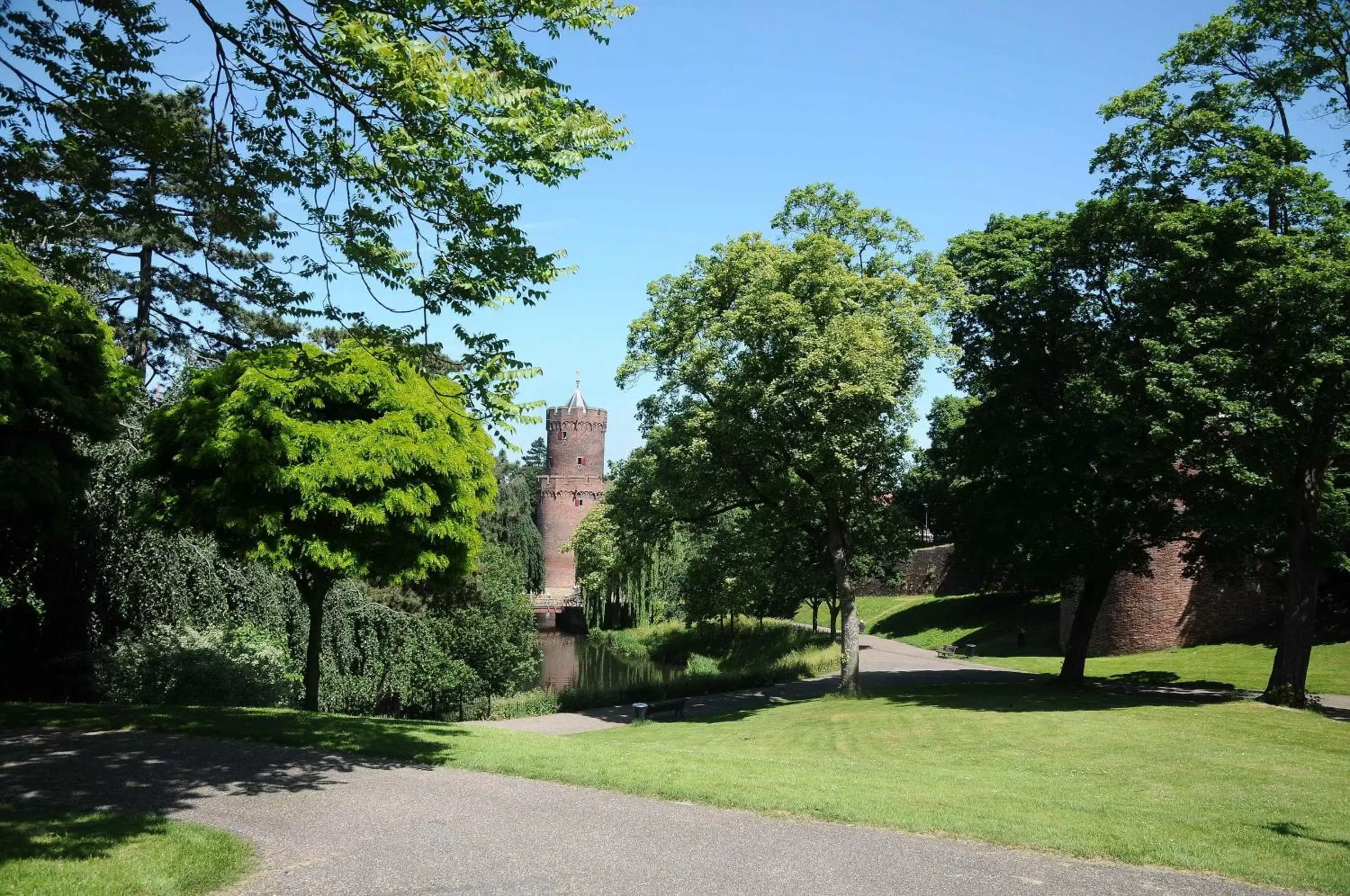 Natural landscape, Garden in Hotel De Gulden Waagen