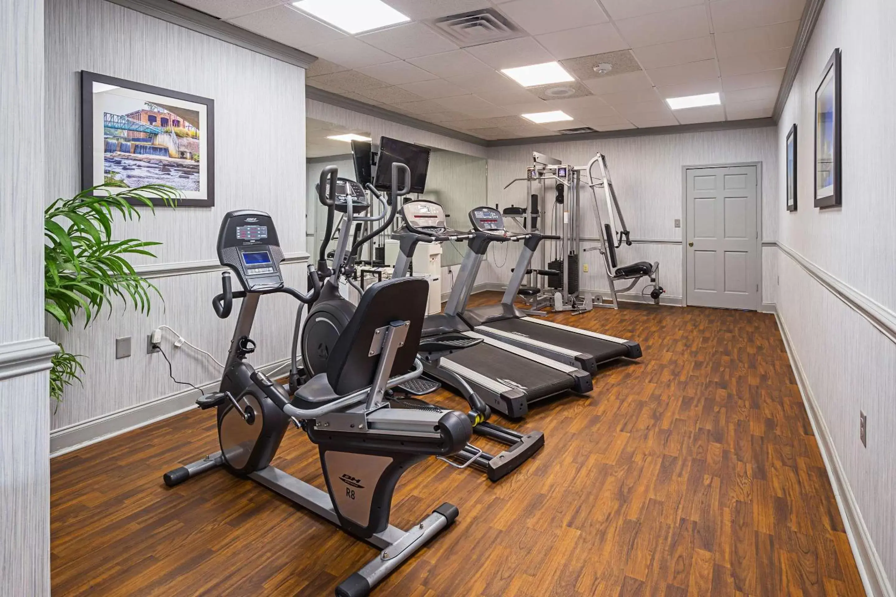 Fitness centre/facilities, Fitness Center/Facilities in Quality Inn & Suites Greenville - Haywood Mall