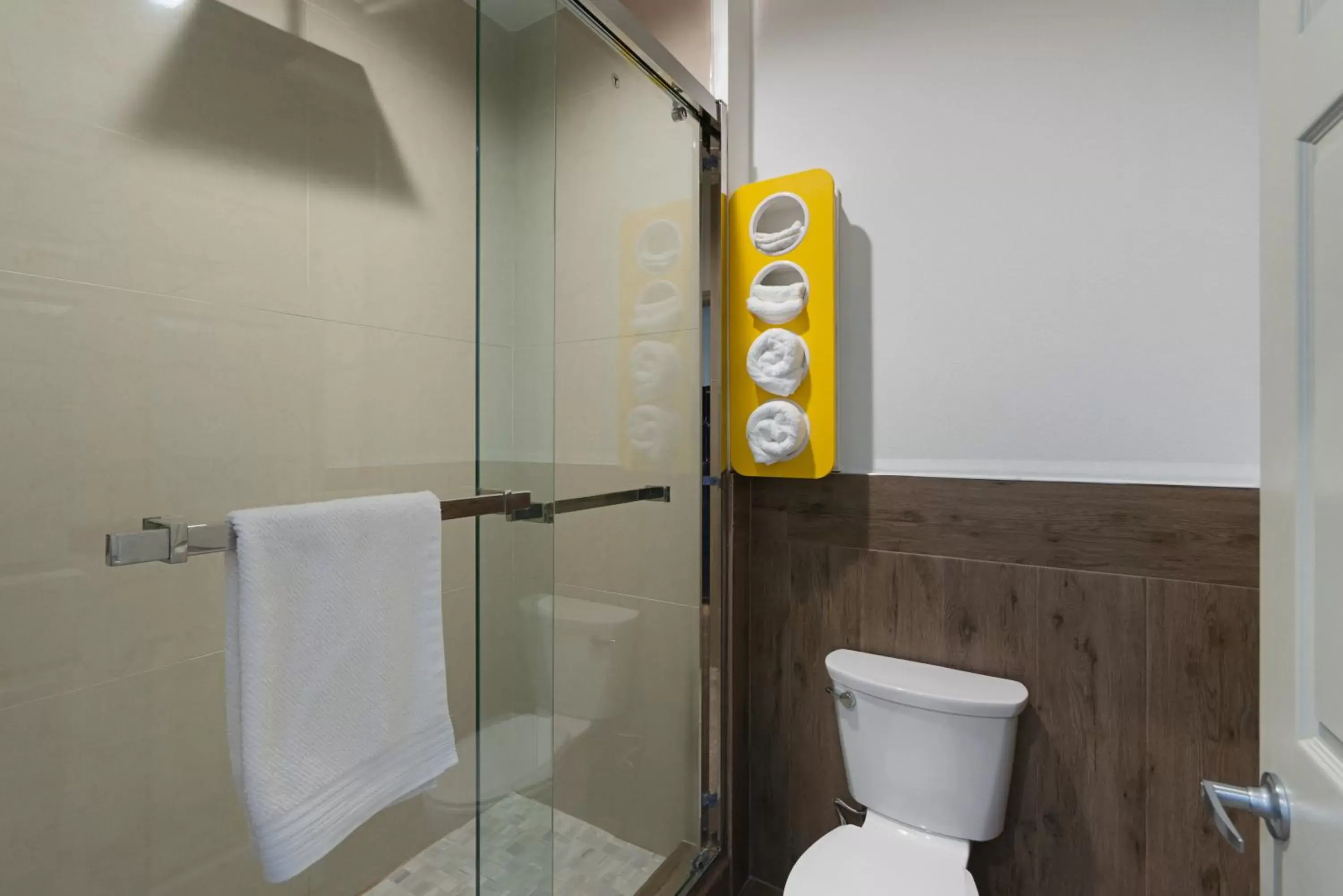 Shower, Bathroom in Baymont by Wyndham Kingwood