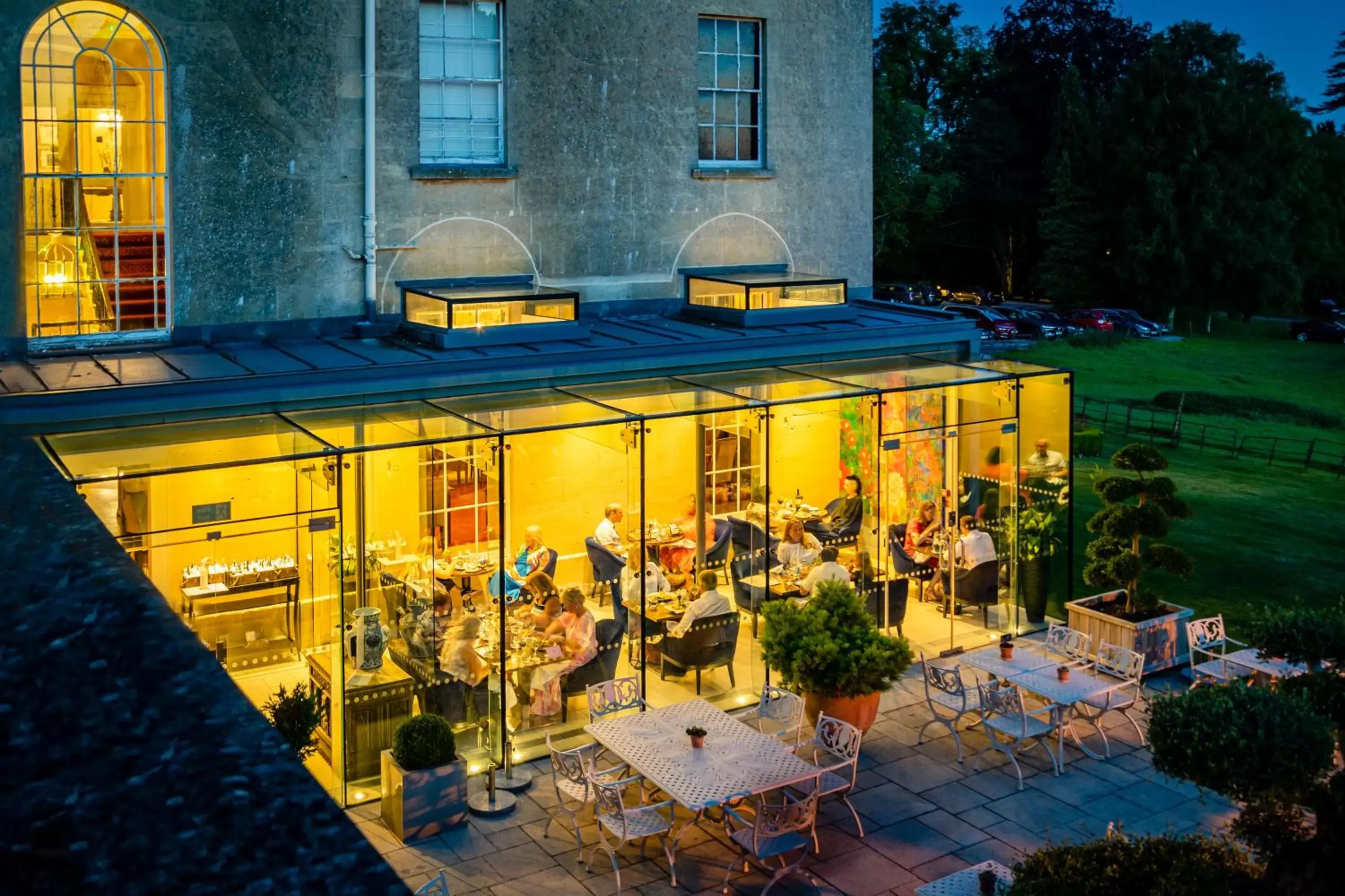 Restaurant/places to eat in Bishopstrow Hotel and Spa - Small Luxury Hotels of the World