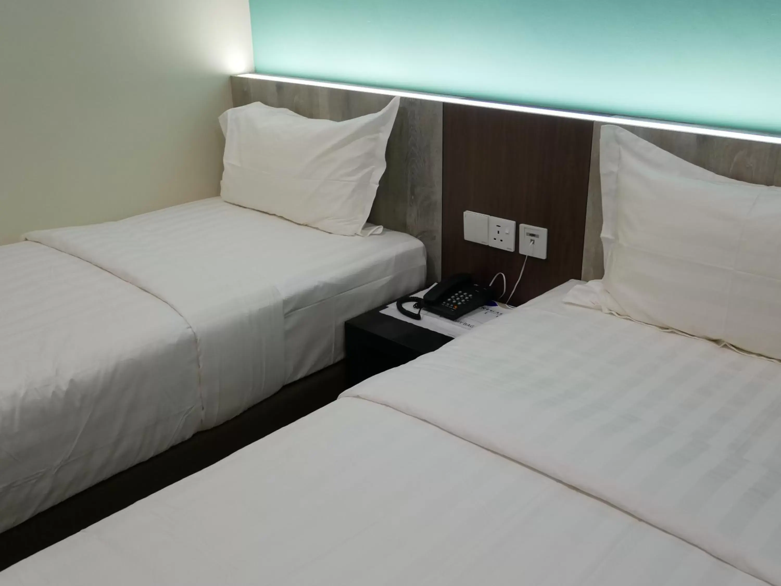 Bed in Pantai Regal City Hotel