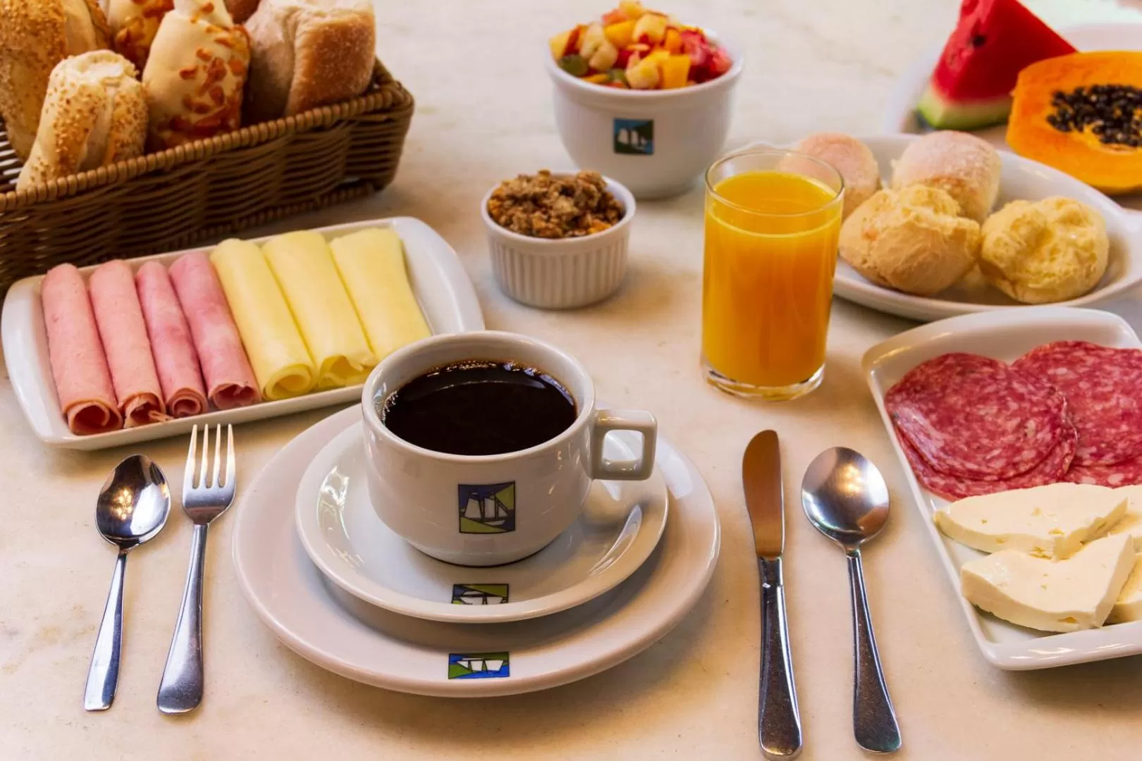 Breakfast in Pousada Porto Imperial