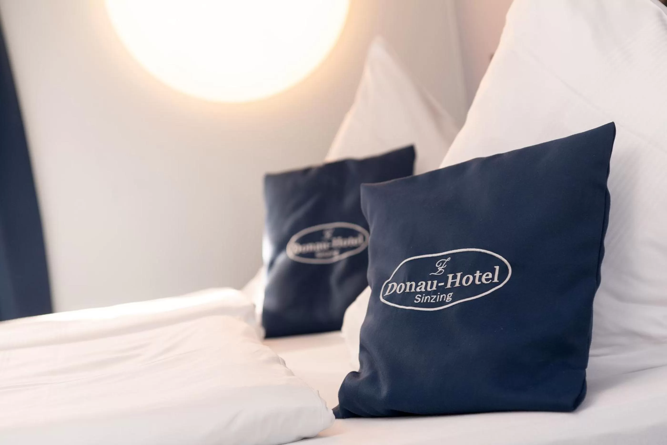 Decorative detail, Bed in Donau-Hotel