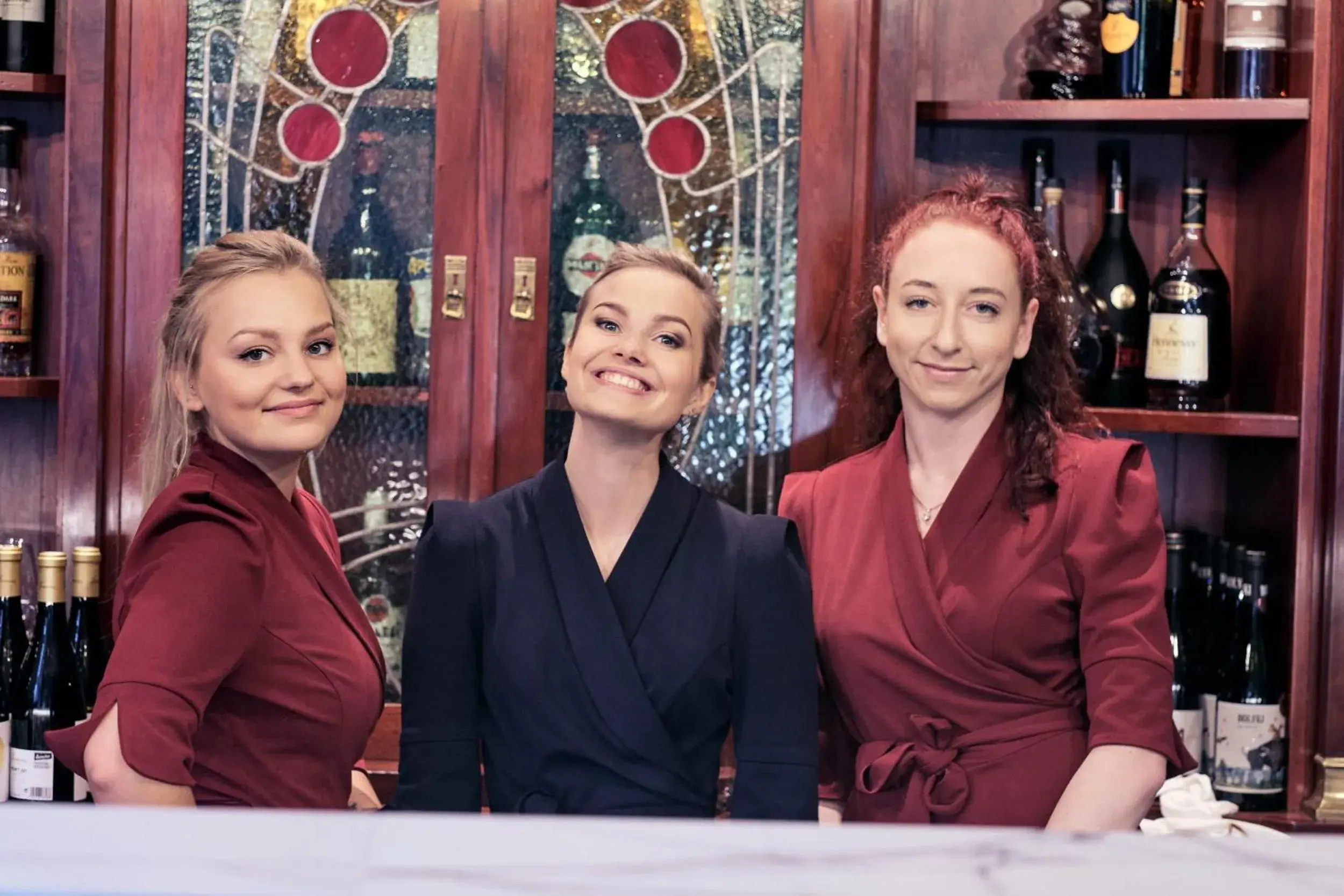 Staff in Villa Ammende Restaurant and Hotel