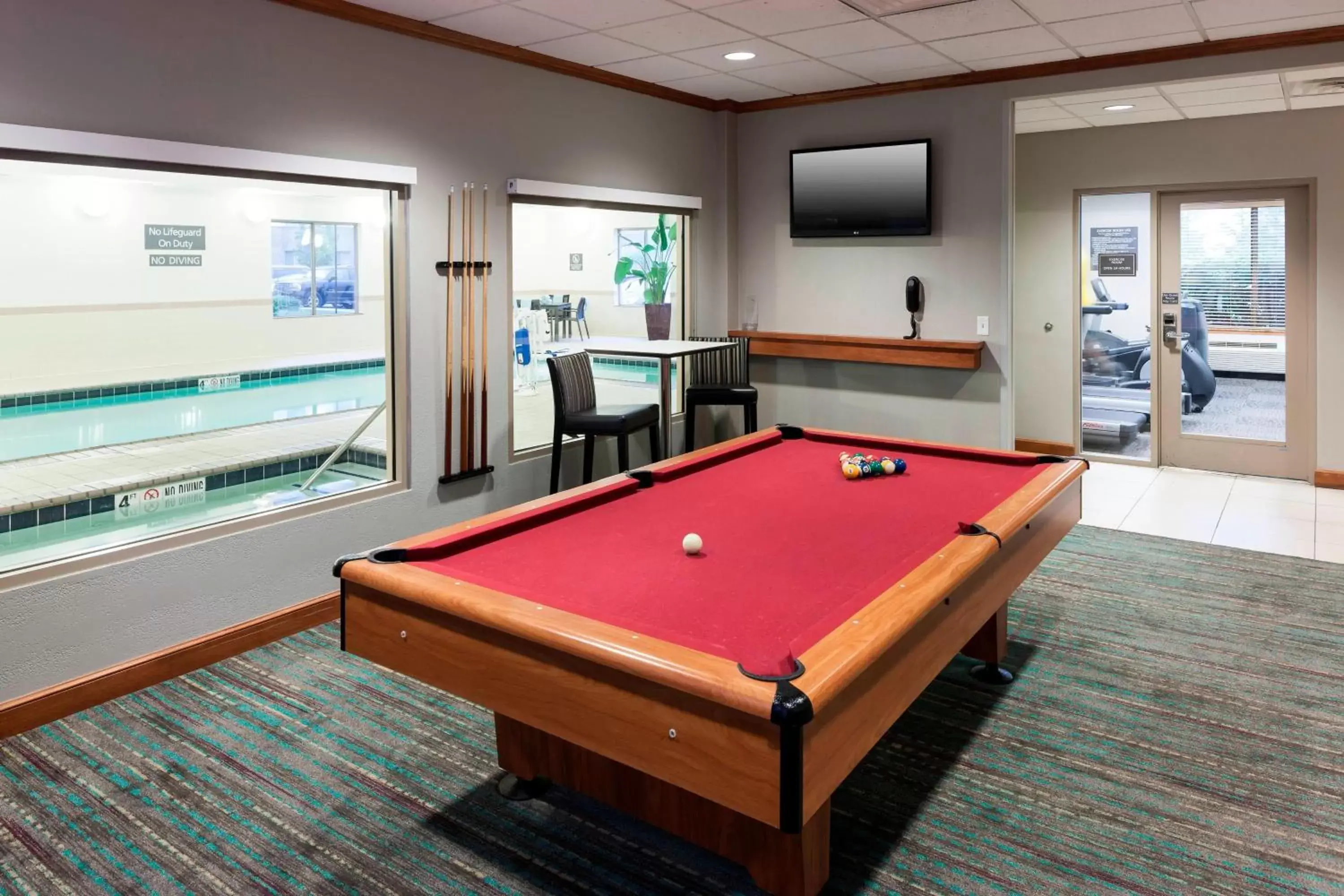 Fitness centre/facilities, Billiards in Residence Inn by Marriott Chicago Lake Forest/Mettawa