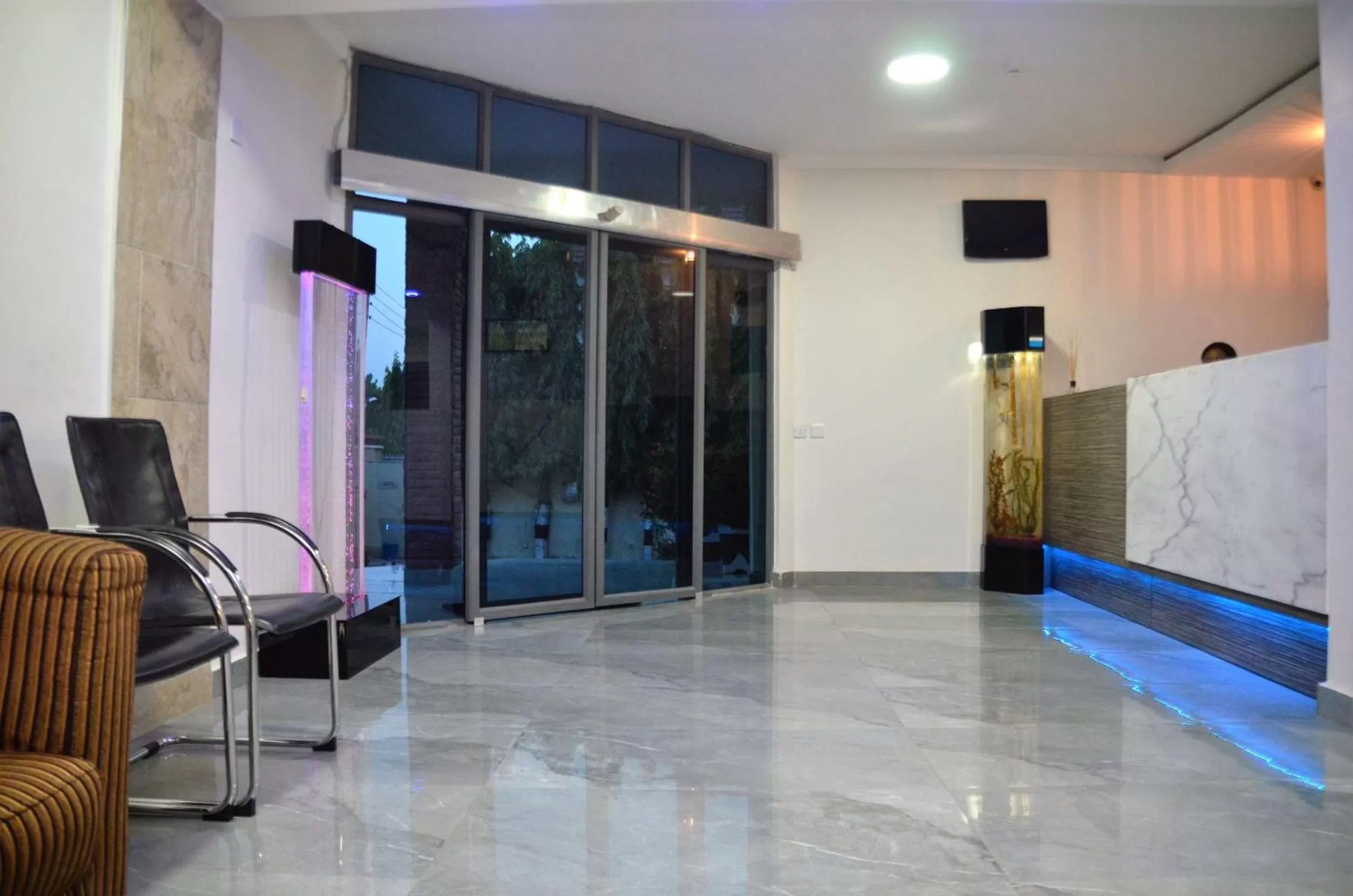 Lobby or reception in Hotel Rosebud