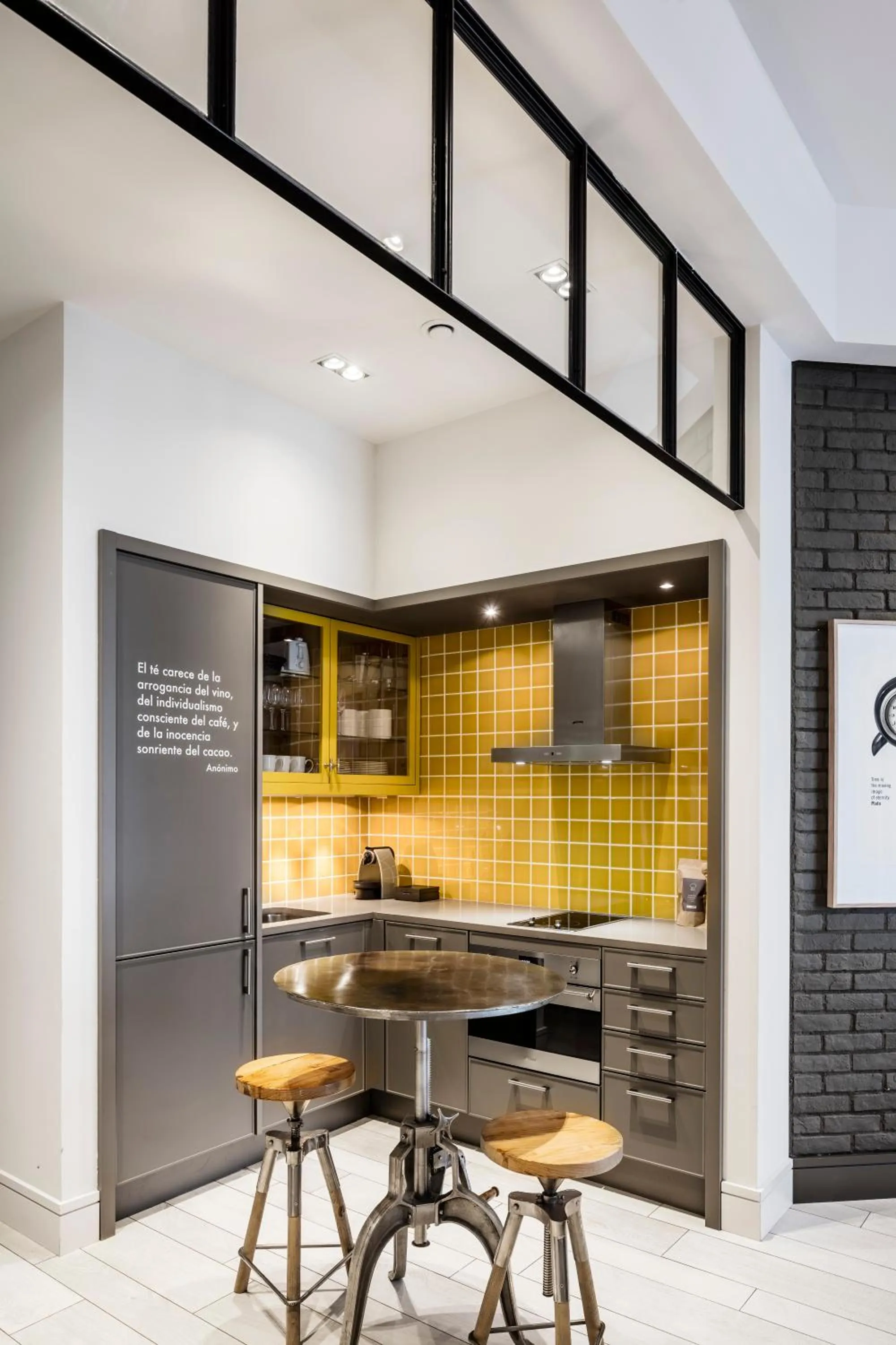 Kitchen or kitchenette in Midtown Apartments