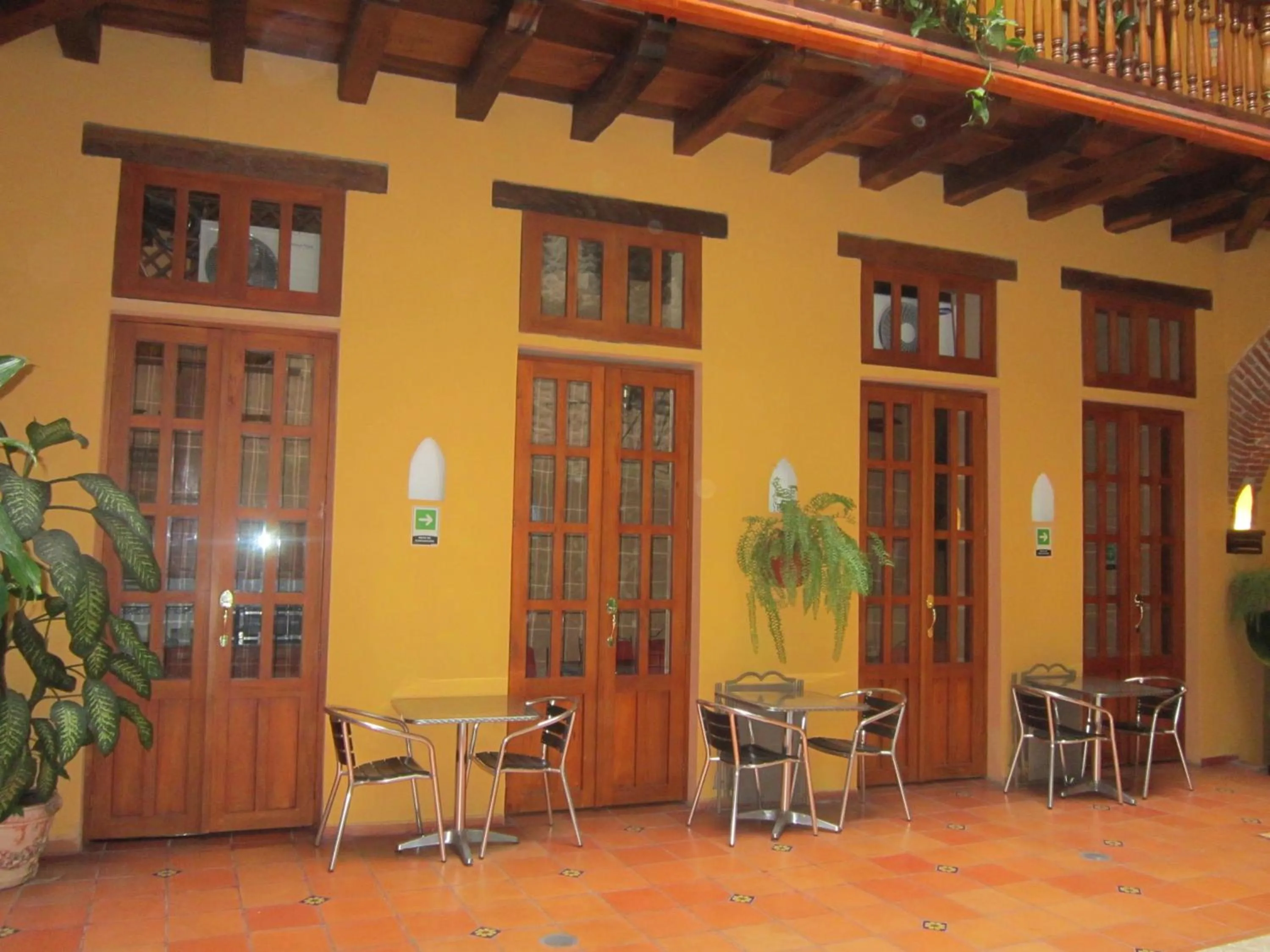 Patio in Casa India Catalina