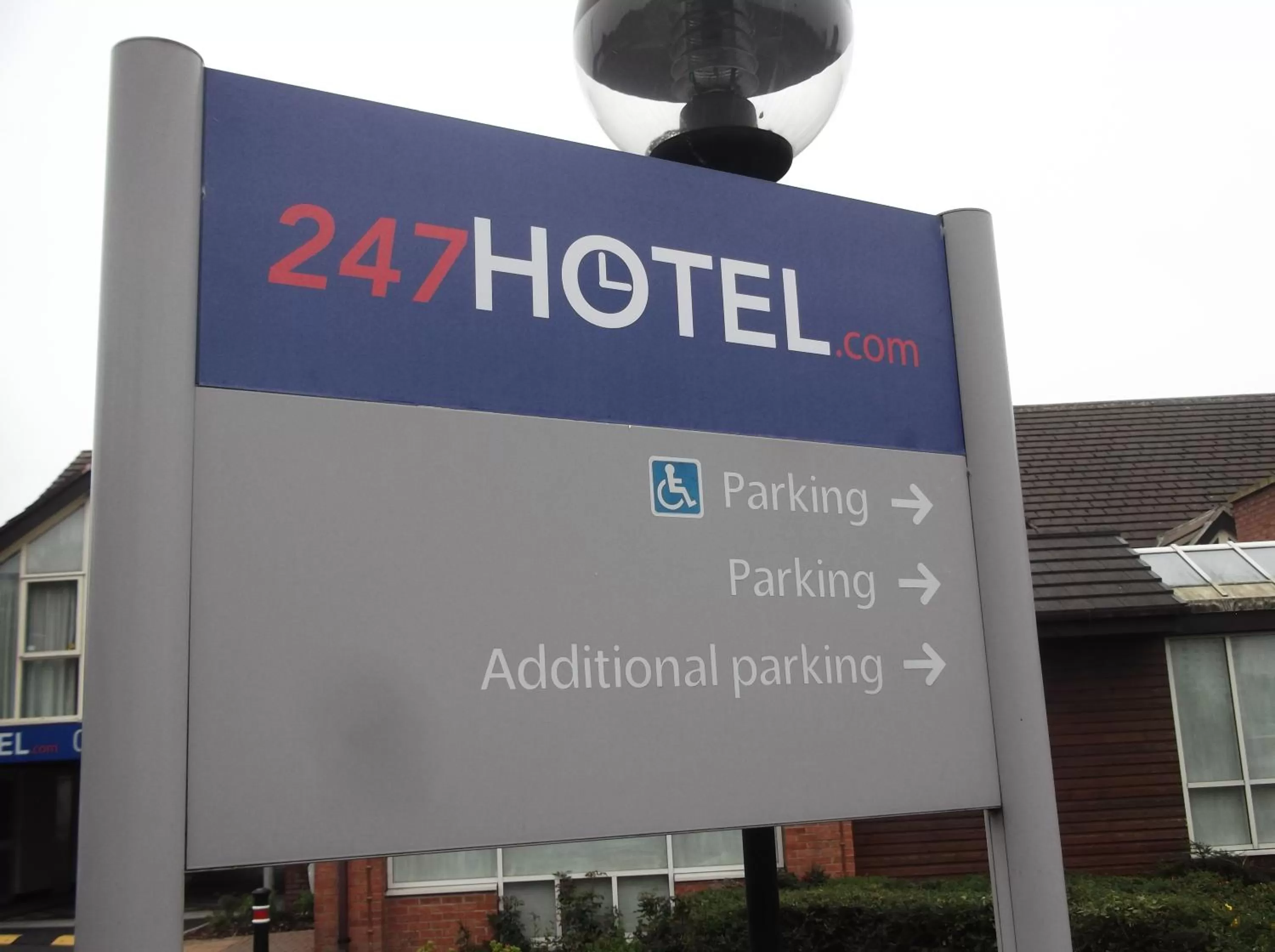 Facade/entrance in 247Hotel