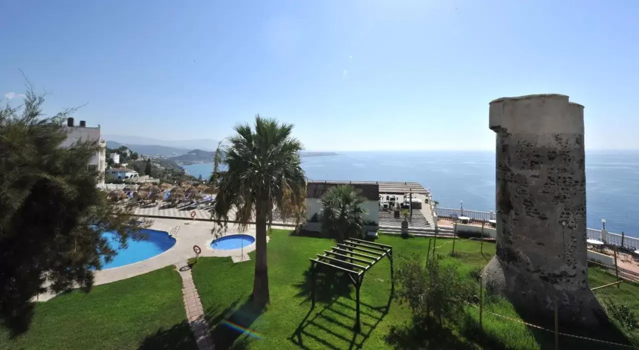 Pool View in Hotel Salobreña Suites