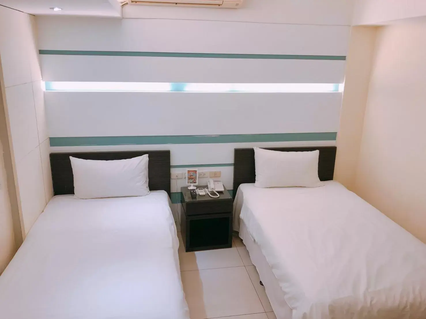 Bed in Kiwi Express Hotel - Kaohsiung Station