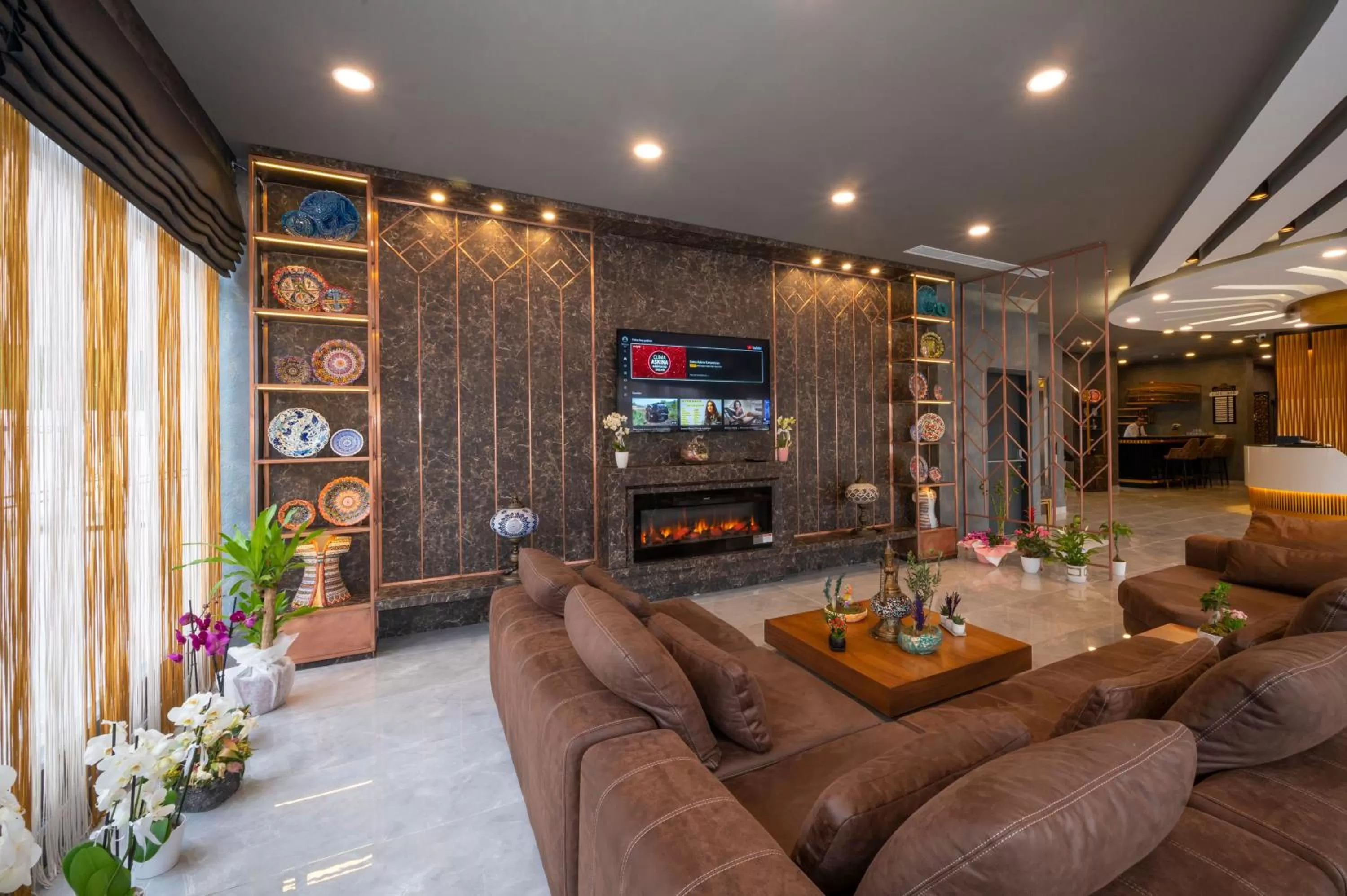 Lobby or reception in Seyithan Palace Spa Hotel