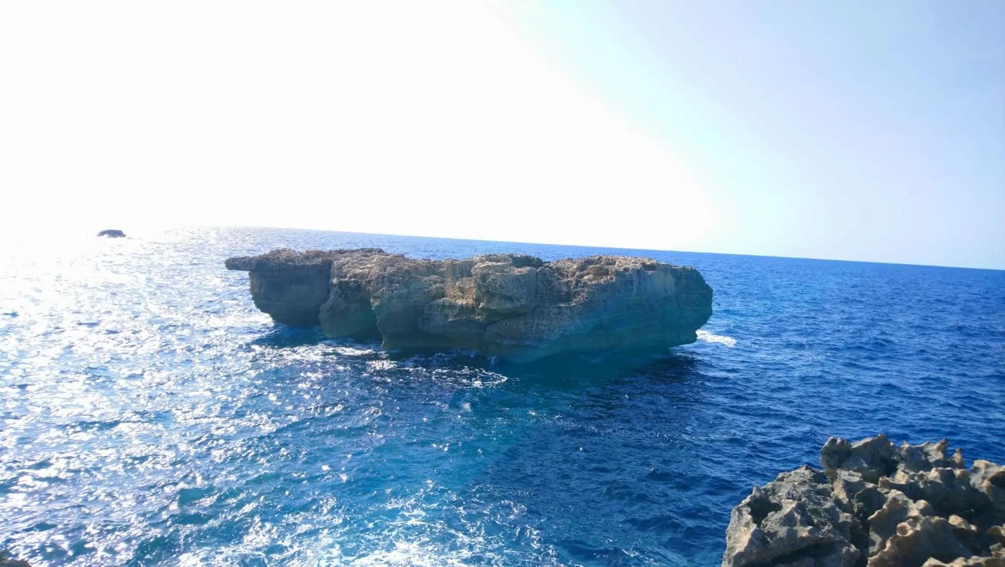 Beach in Ta’ Giljan B&B Gozo
