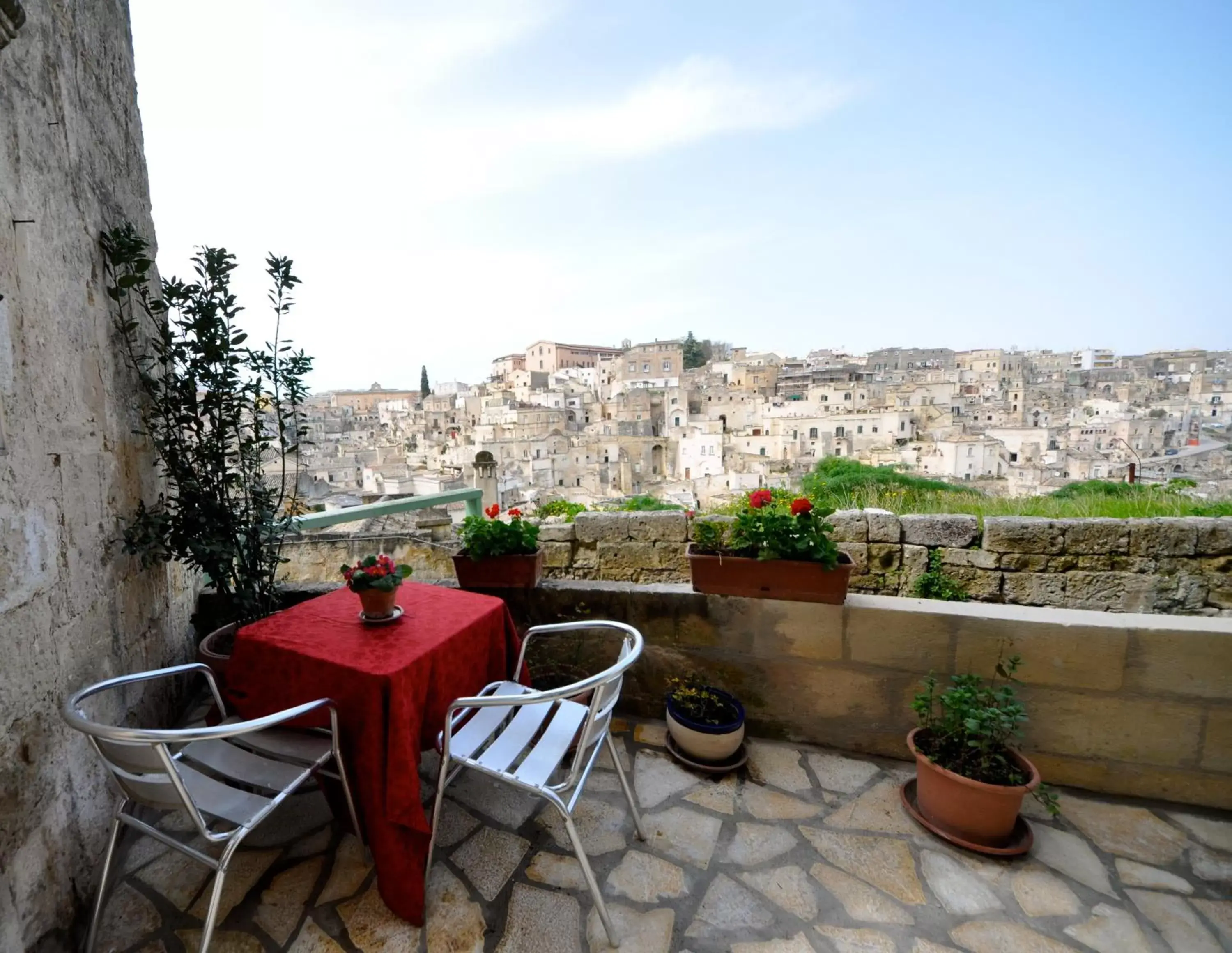 Balcony/Terrace in B&B La Corte