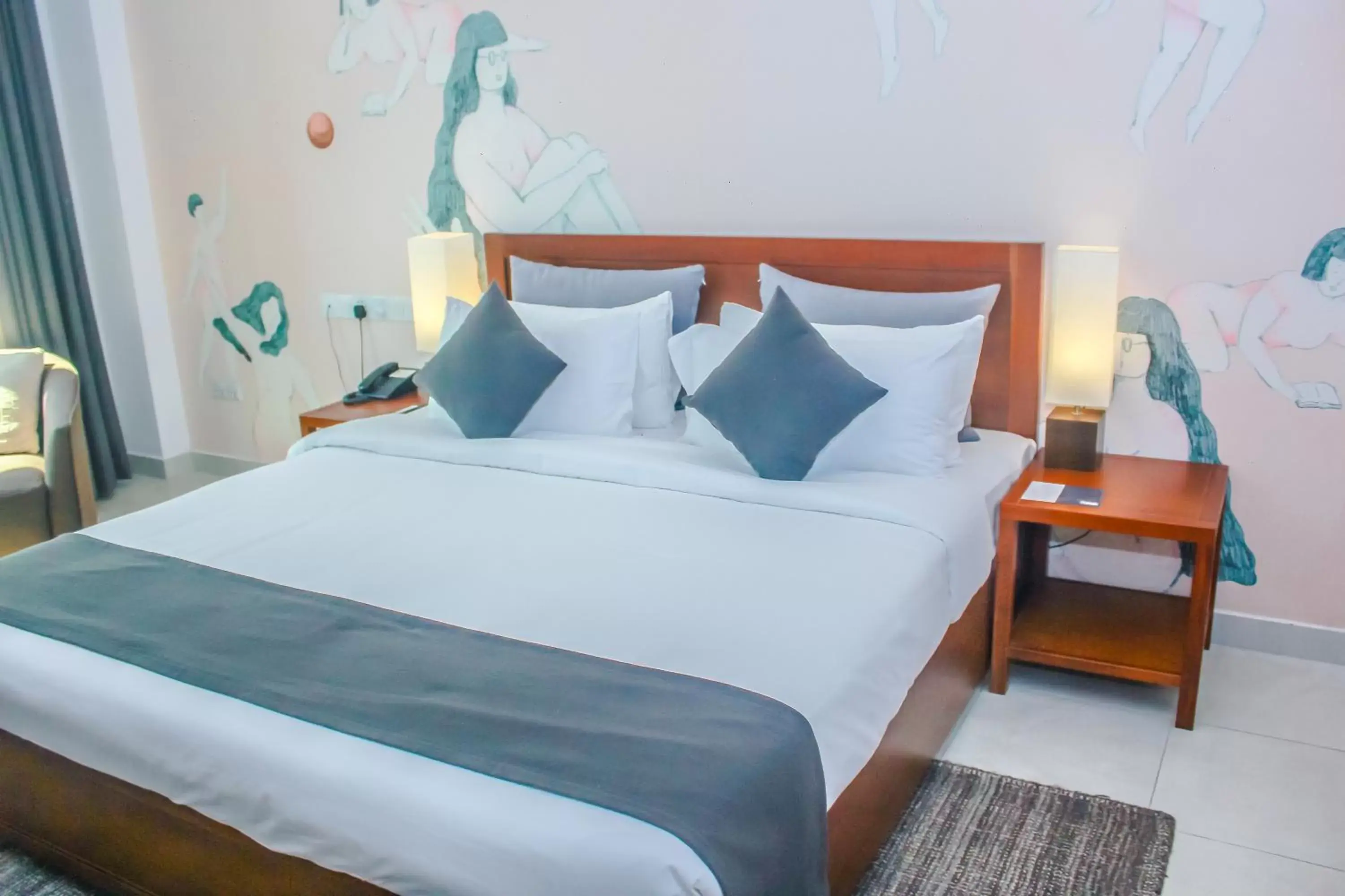 Deluxe Double or Twin Room with Ocean View in Morven Hotel Colombo Deluxe Double or Twin Room with Ocean View in Morven Hotel Colombo